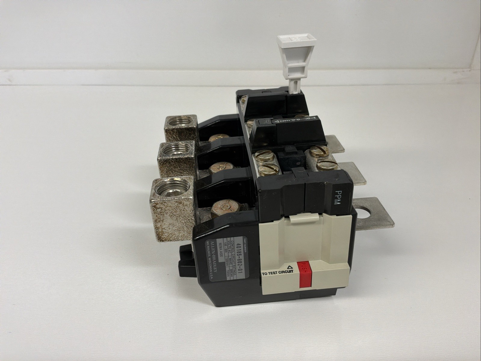 Allen-Bradley 40185-802-01 Bulletin 592 Size 4 3-Pole Overload Relay Kit