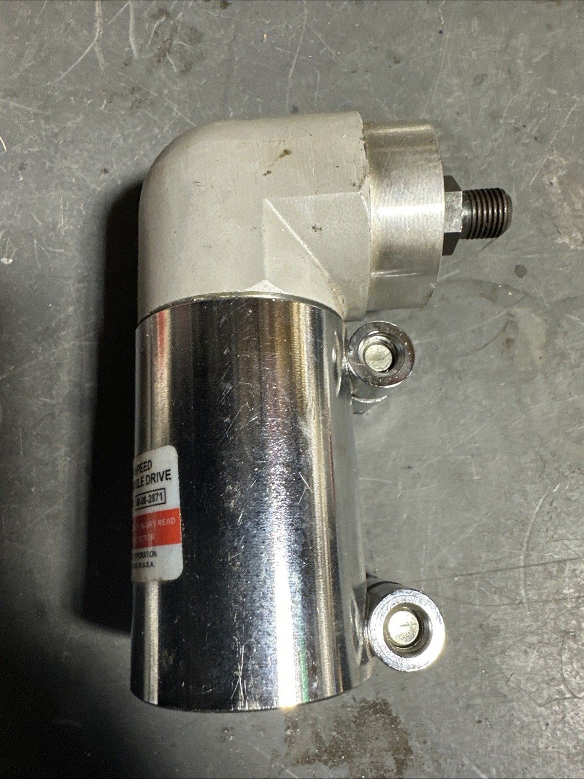 MILWAUKEE Right Angle Drive Unit and Collar 48-06-2871