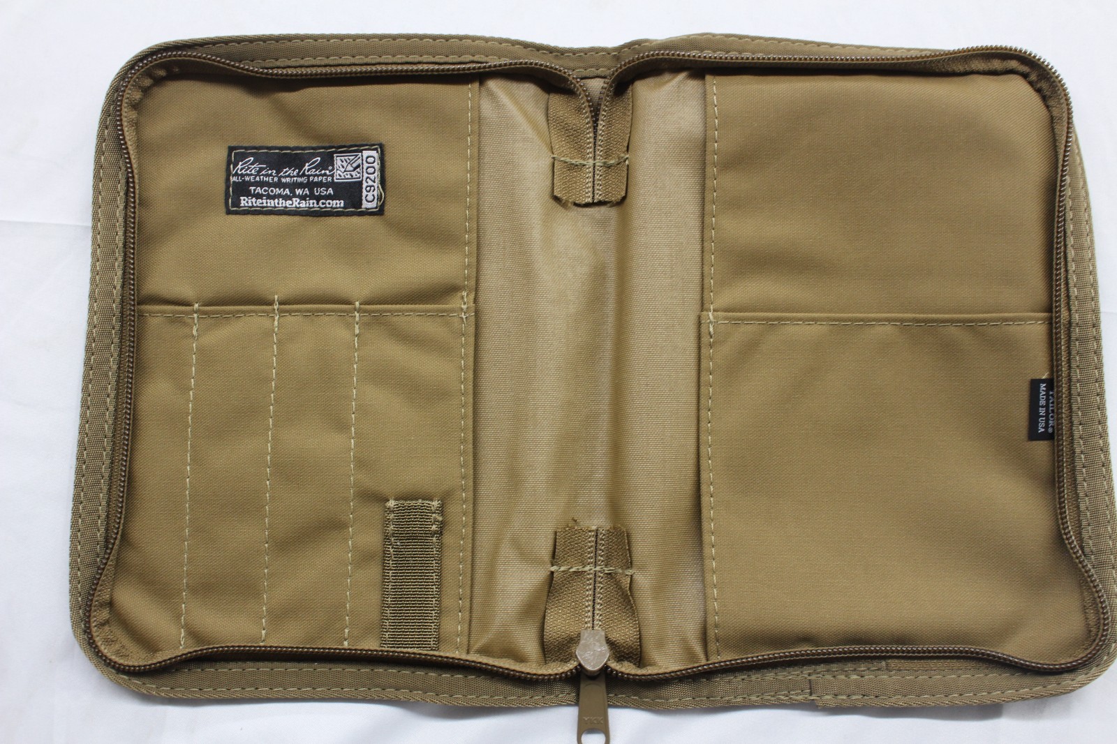 Rite in the Rain Tactical Field Ring Binder Kit NO 9200T-KIT CORDURA COVER TAN