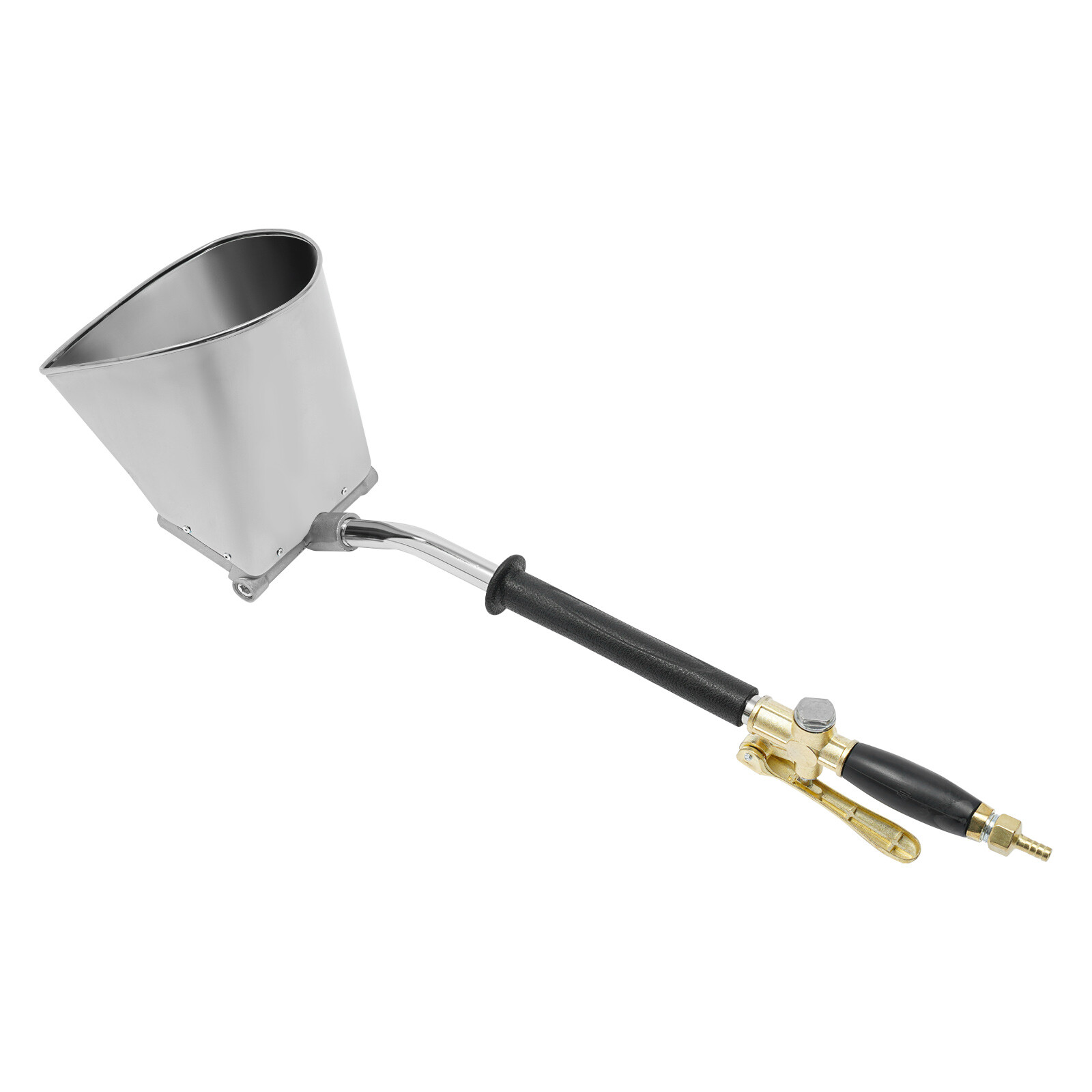 Cement Mortar Sprayer 4 Jets Stucco Sprayer Mortar Spray Gun Hopper Wall Paint