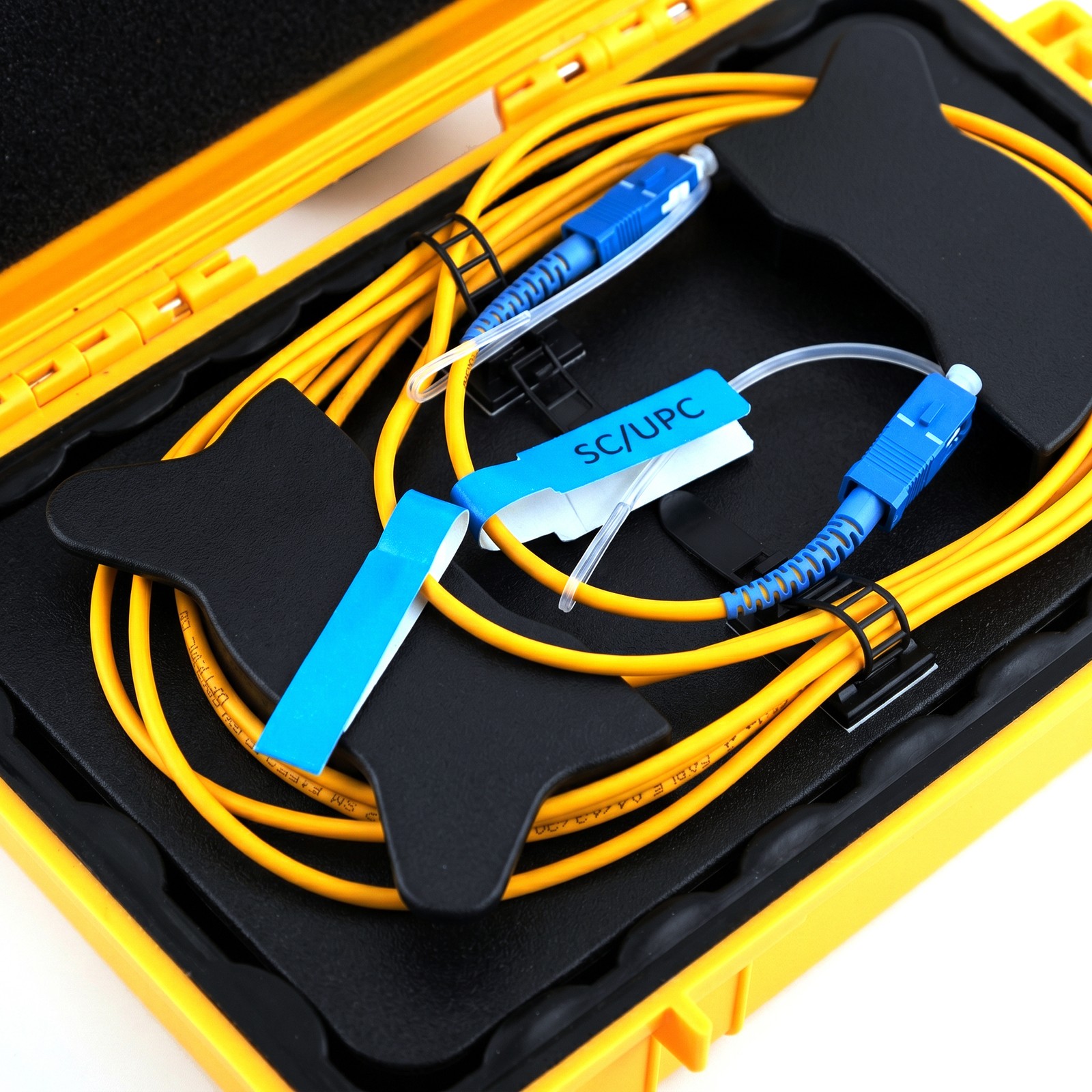 1000m OTDR Launch Cable Box Single Mode SC/APC-LC/UPC Dead Zone Eliminator