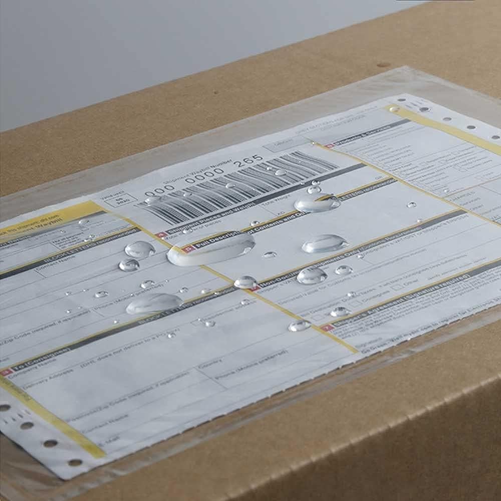 50-4000 Clear Adhesive Packing List 7.5″x5.5″ Shipping Label Envelopes Pouches