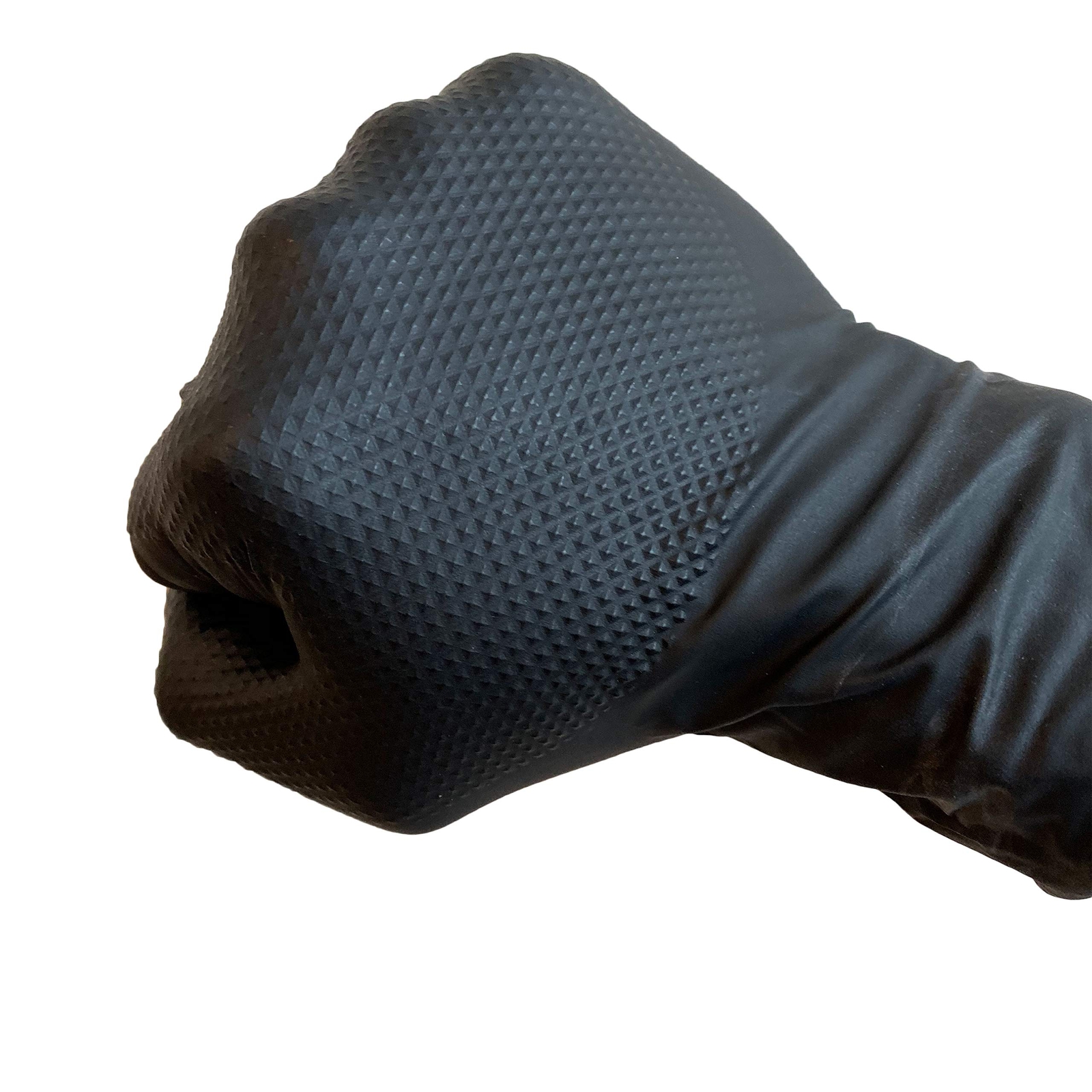 KingSeal UltraBlack PRO-3D Nitrile Exam Gloves, X-LARGE – 1 Box of 100 Gloves