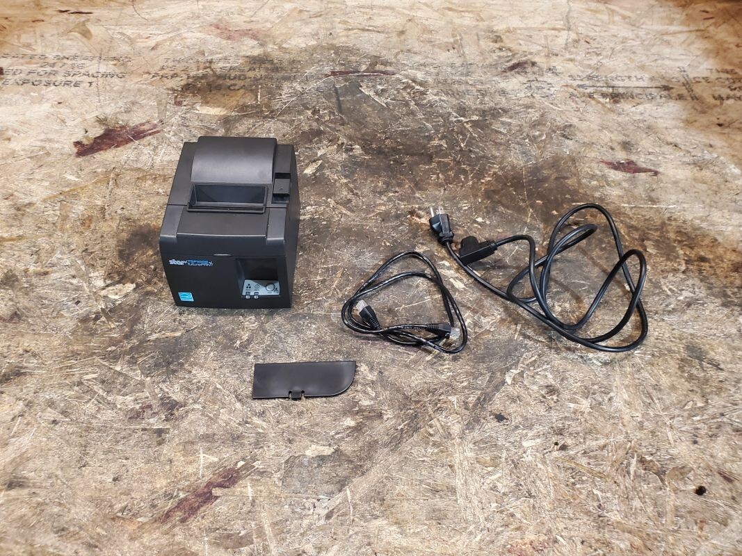 Star Micronics TSP143IIILAN Ethernet (LAN) Thermal Receipt Printer With Cord