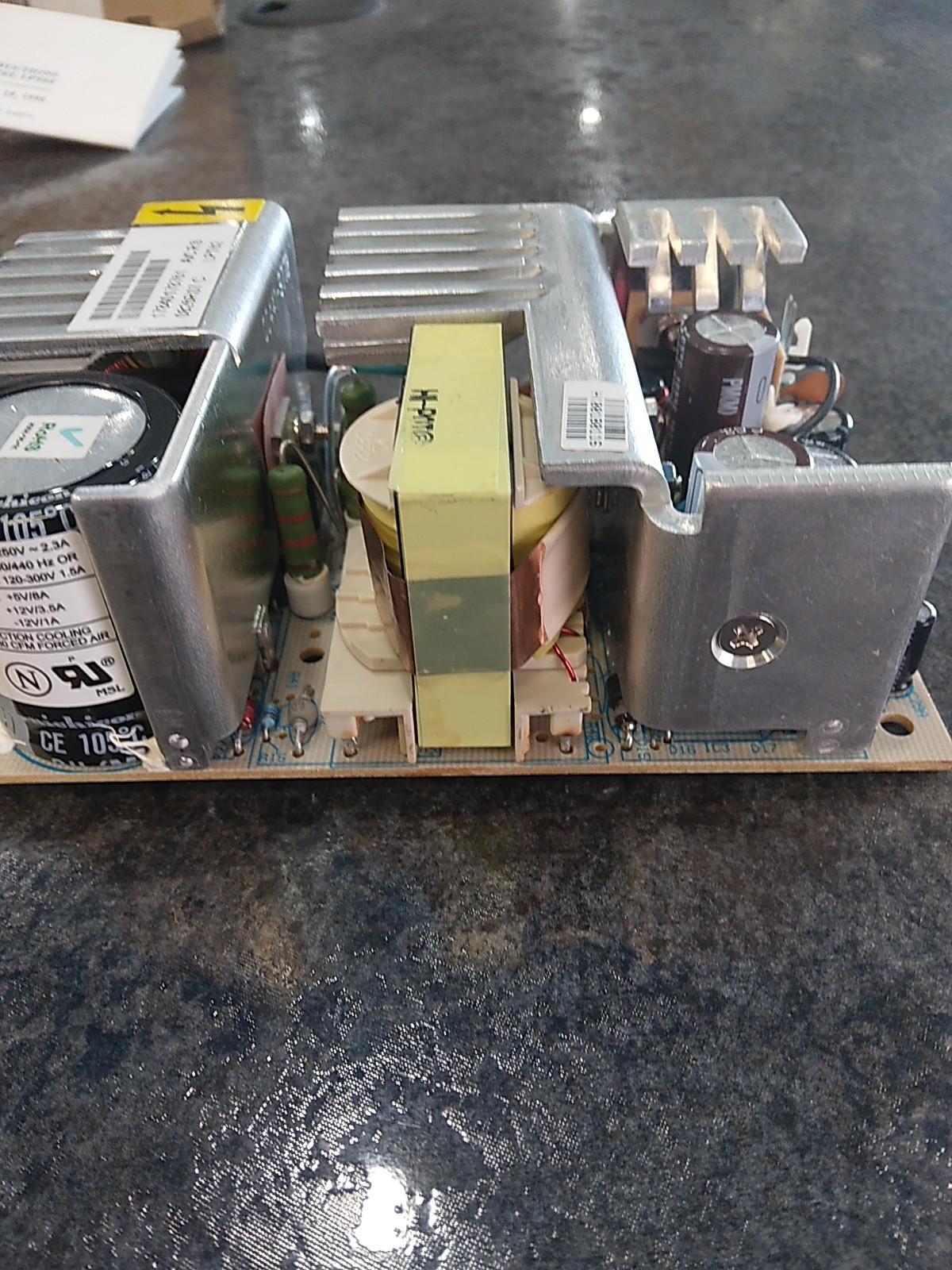 ASTEC LPT62 Switching Power Supply +5V/8A +12V/3.5A-12V/1A Brock #2563-00026 NOB
