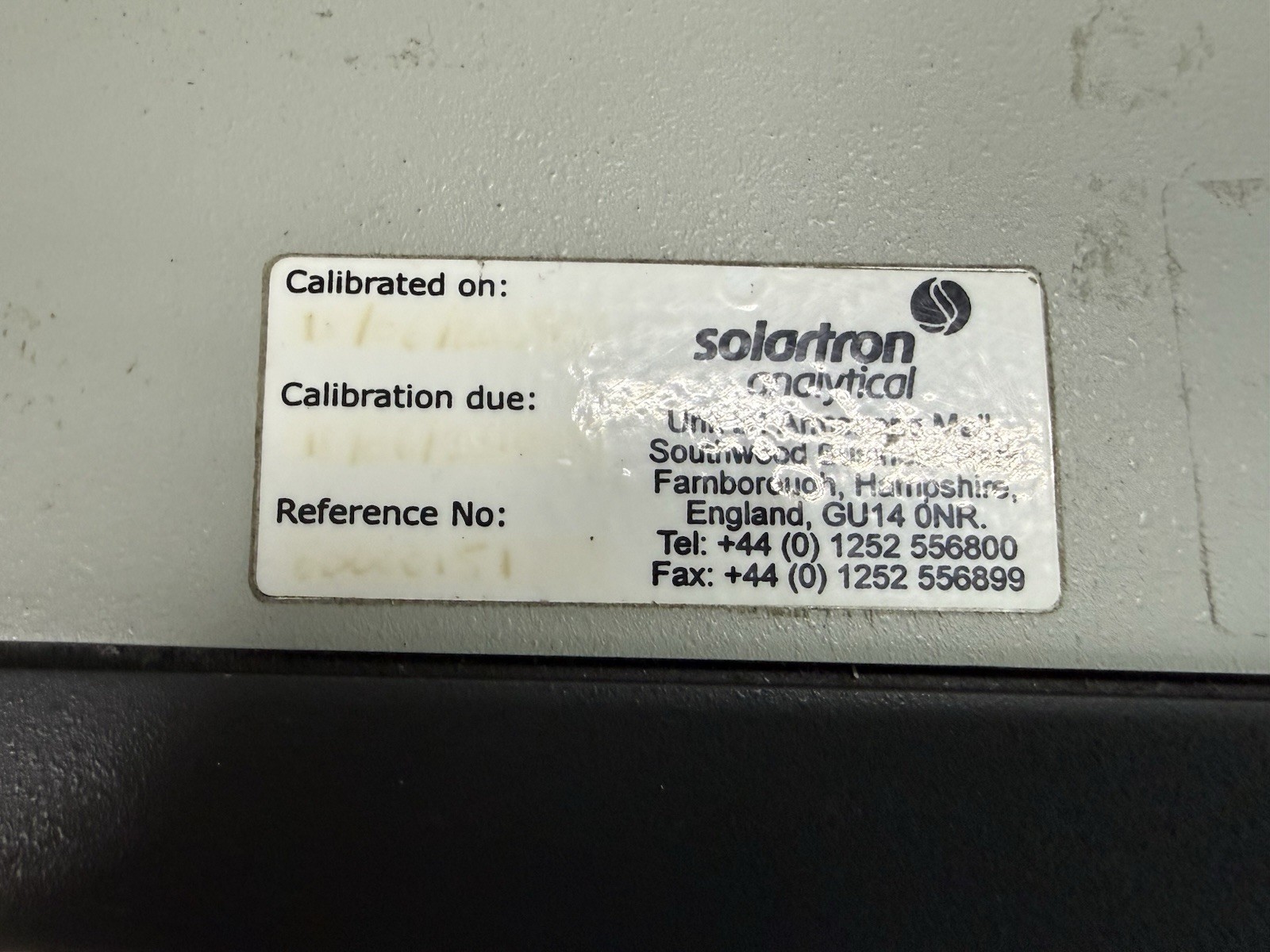 Solartron SI 1287 Electrochemical Interface Potentiostat Powers On As-Is
