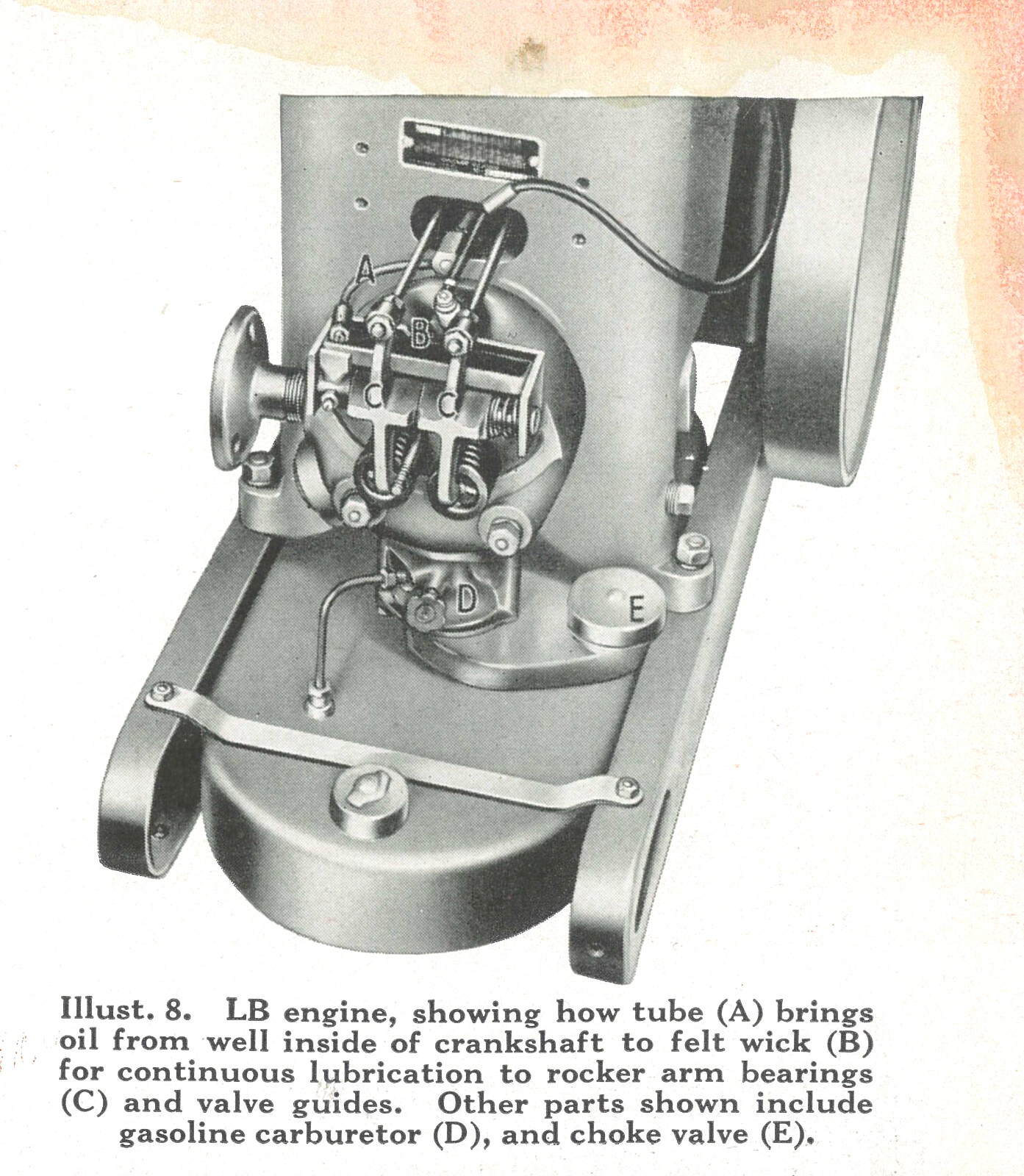 IH McCormick-Deering International Type LB Stationary Engines Color Brochure IHC