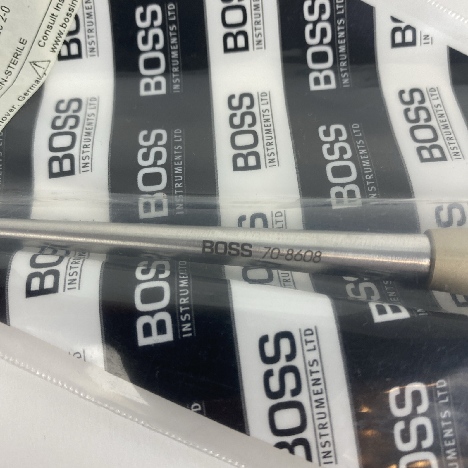 Boss Surgical Orthopedic Lumbar Curette 70-8608 10in Handle NEW