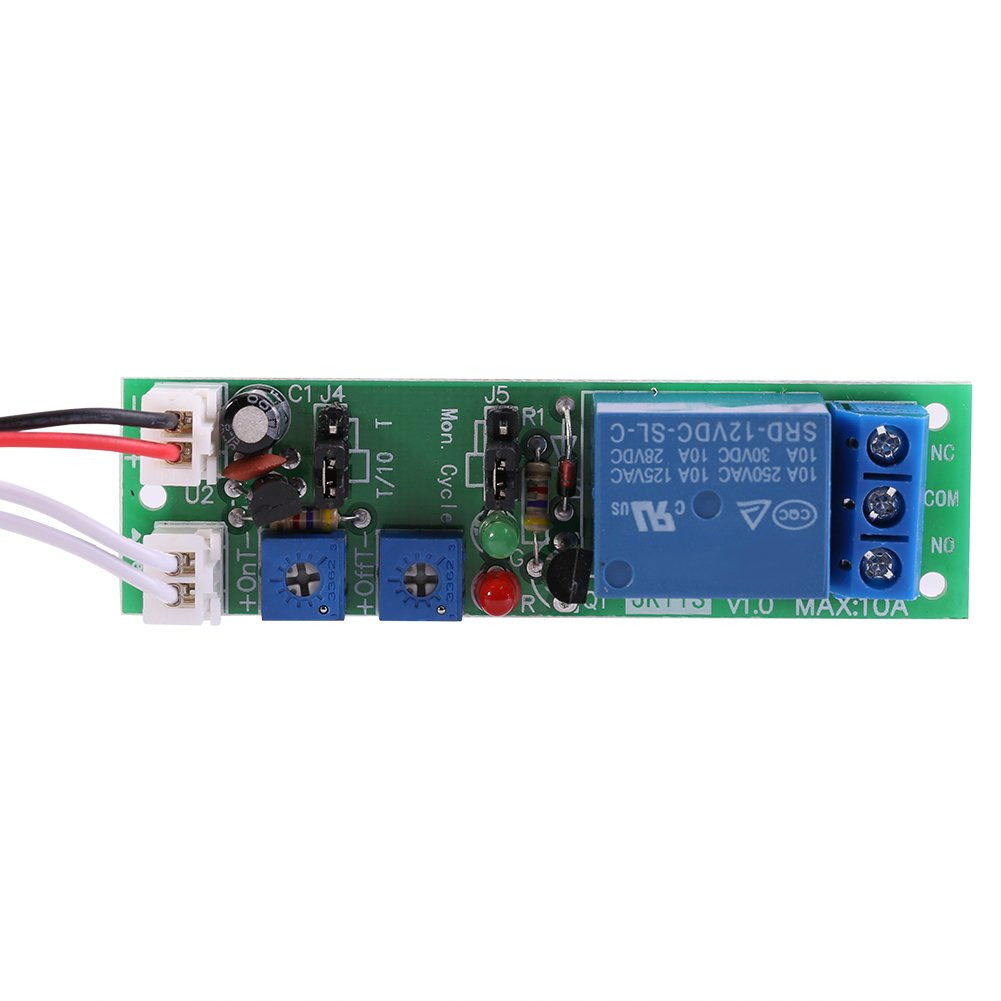 DC12V Adjustable Time Delay Relay Module 0-120 Min