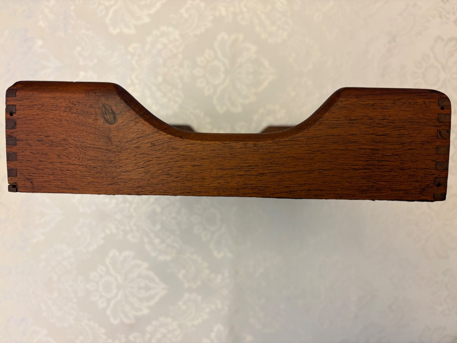Vintage Walnut Wood Legal Size Paper Tray 15.25″ x 10.25″