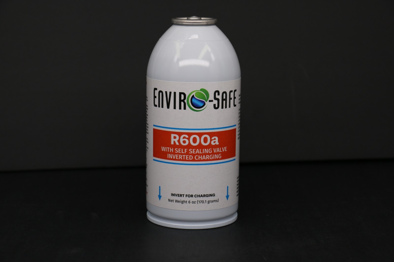 Enviro-Safe R-600a Refrigerant with 7/16″ Self Sealing K28 6 oz Case/4 #8070