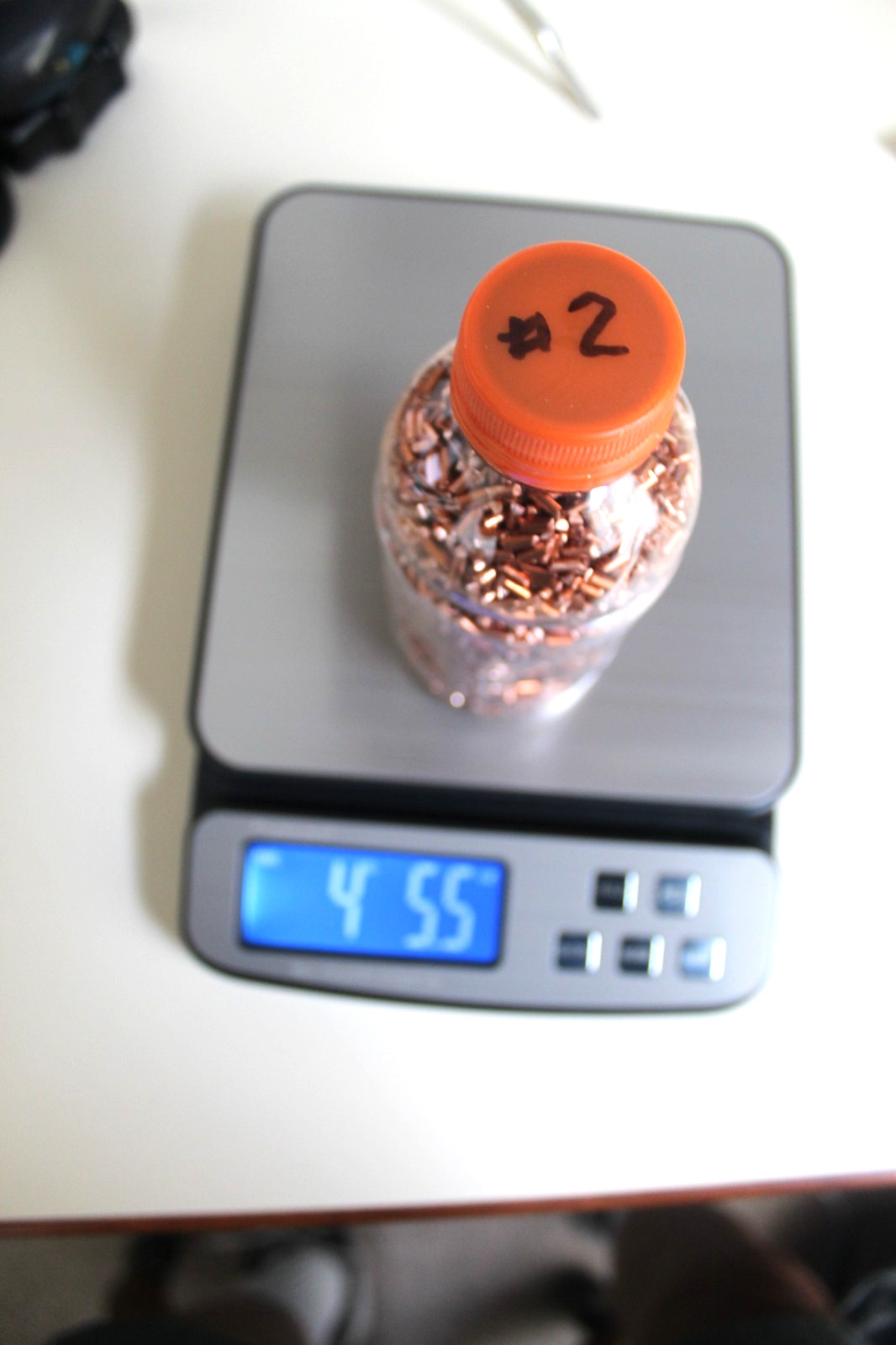 4 lbs Chopped Copper, 99.9% Pure – #10 and #12 Wire, 1/8″ to 1/4″ Lengths