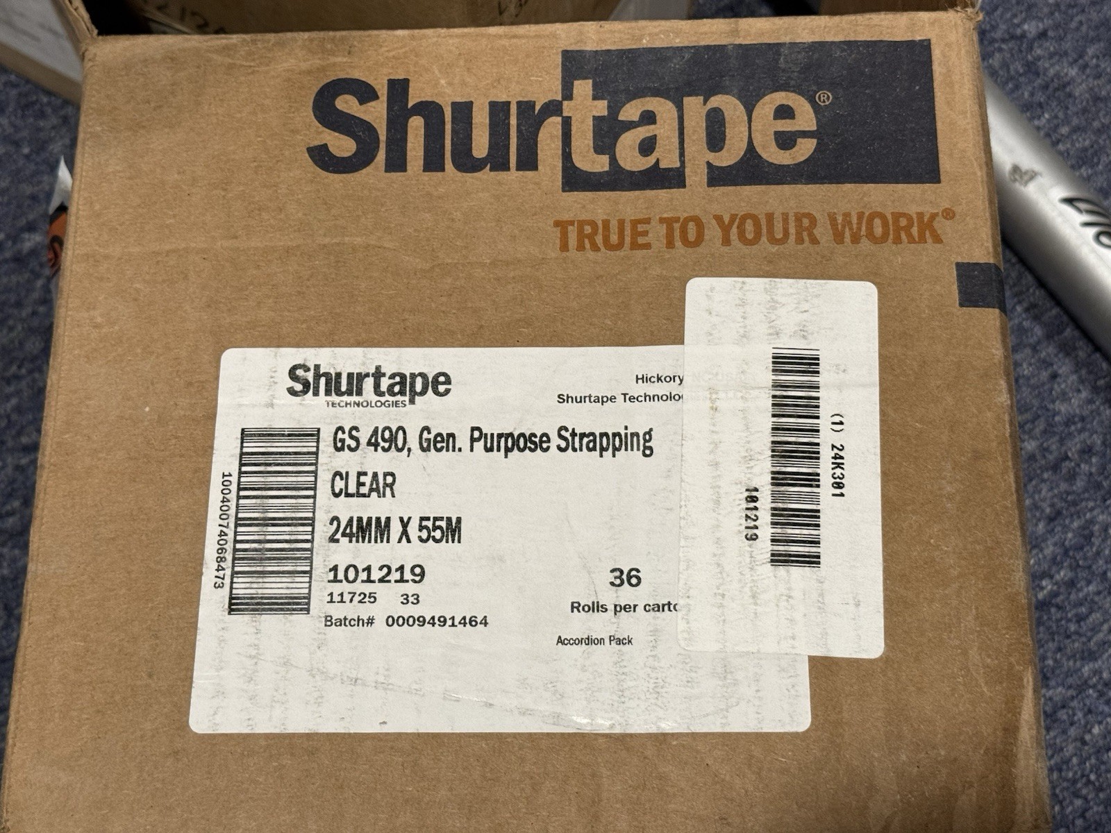 Shurtape Filament Tape 24mm x 55m Lot of 27 Rolls