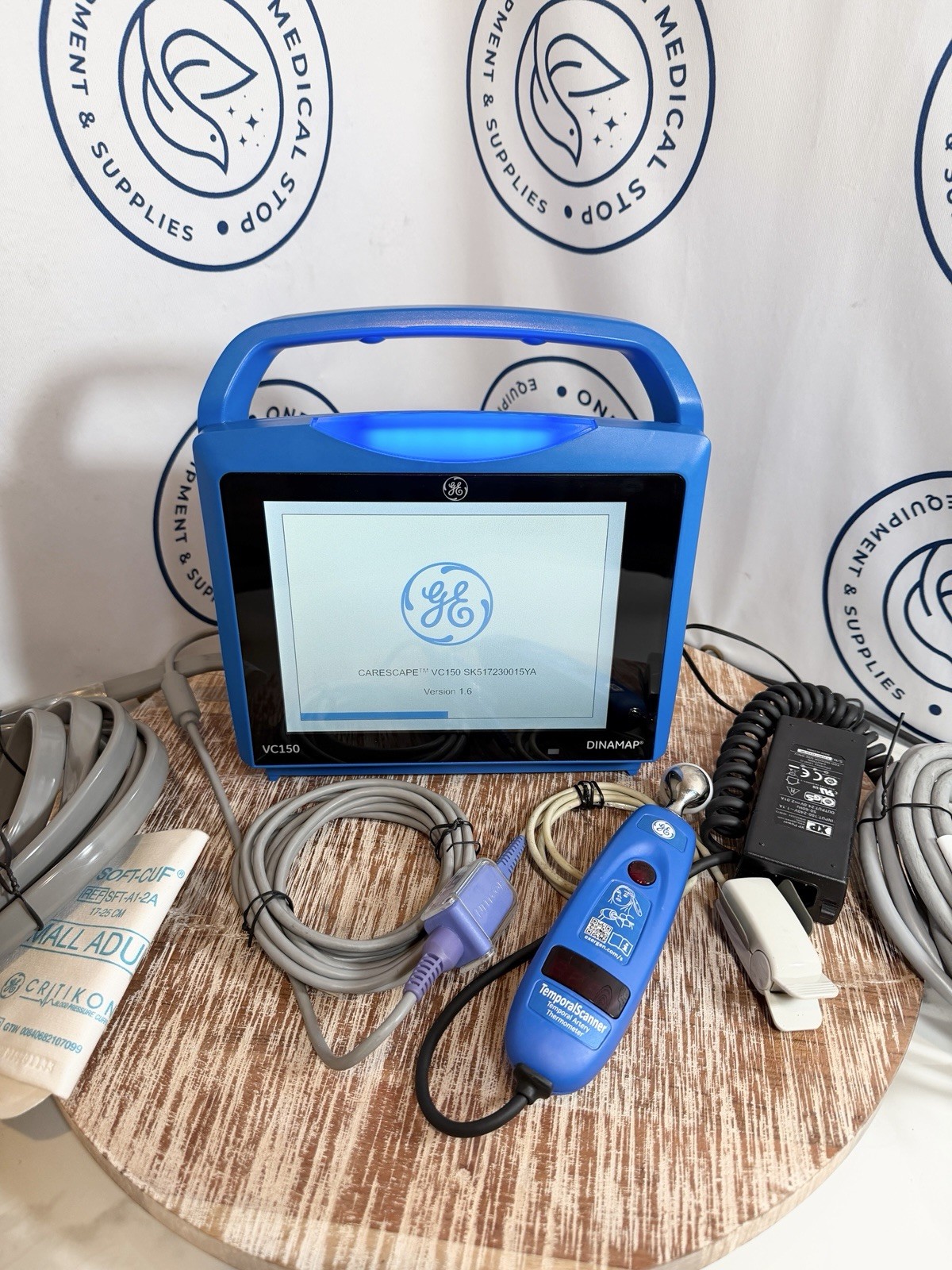 GE Carescape Dinamap VC150 Vital Signs Monitor w/ Accessories
