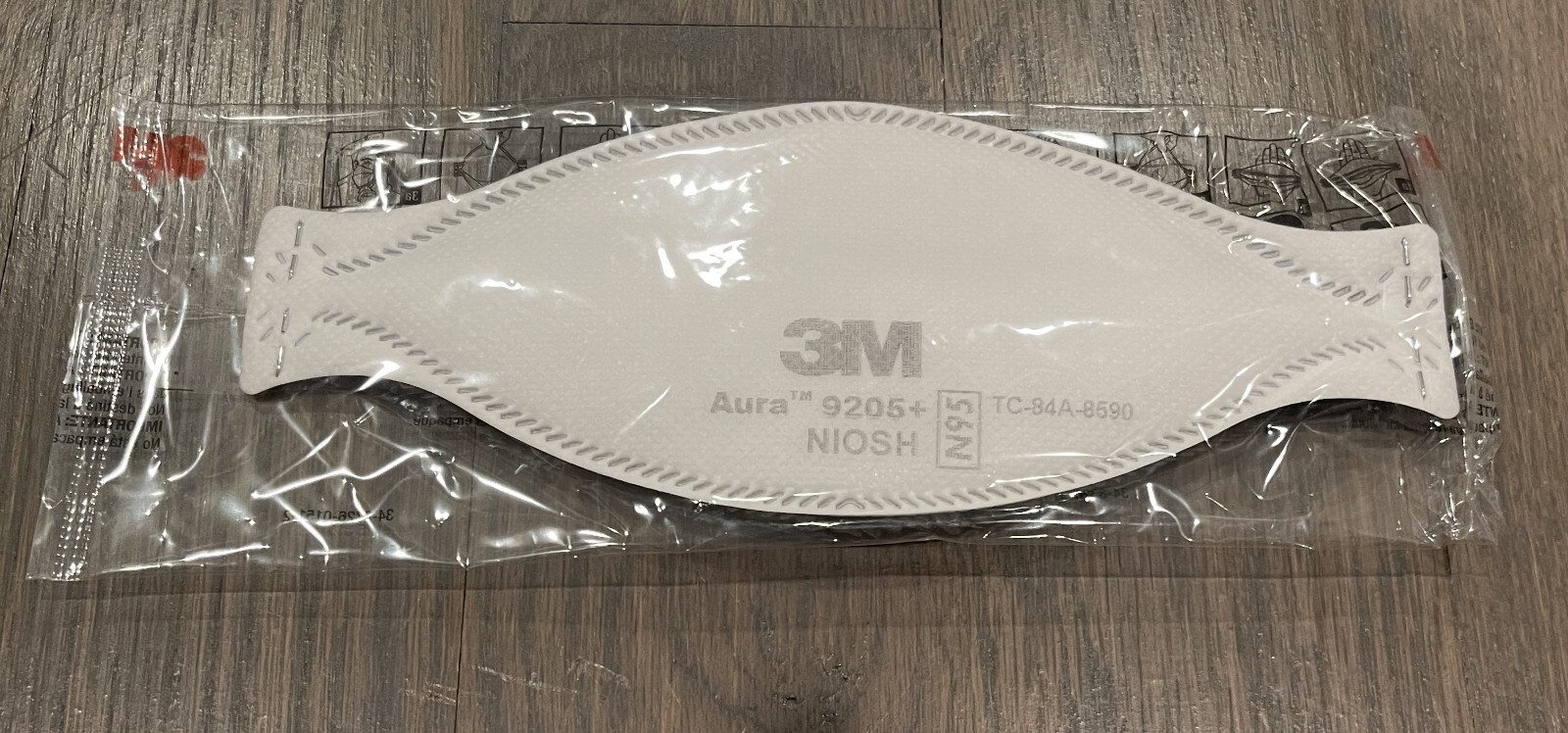 Case of 440 3M Aura 9205+ N95 NIOSH Approved Particulate Respirator Masks