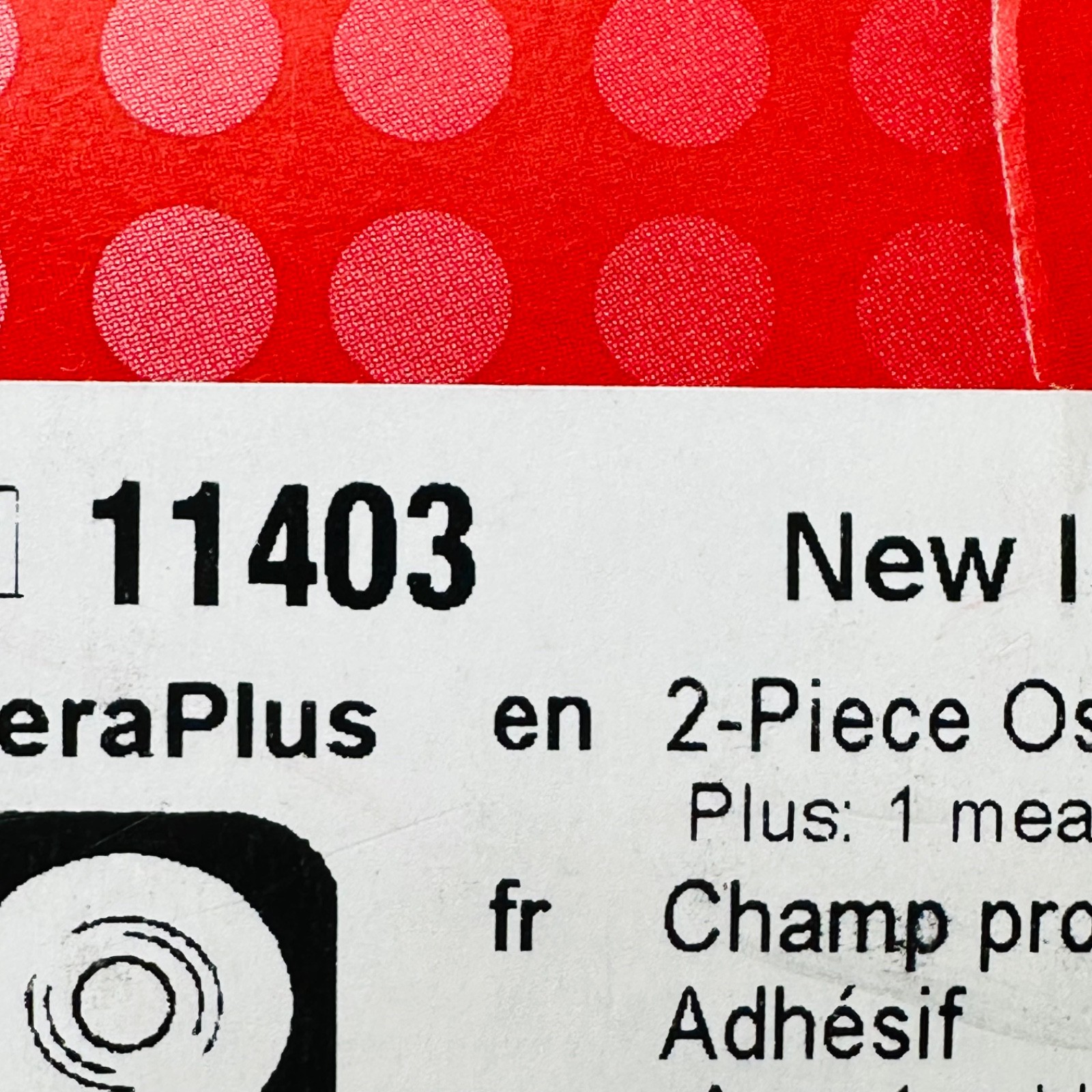 Hollister 11403 New Image CeraPlus Convex Barrier 2-1/4″ Flange Red Box of 5