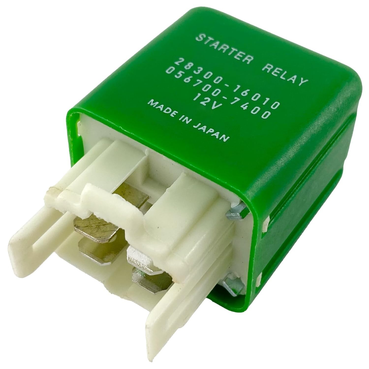 Starter Relay 28300-16010 056700-7400 30A 12VDC SPST 4-Pin Compatible with Toyot