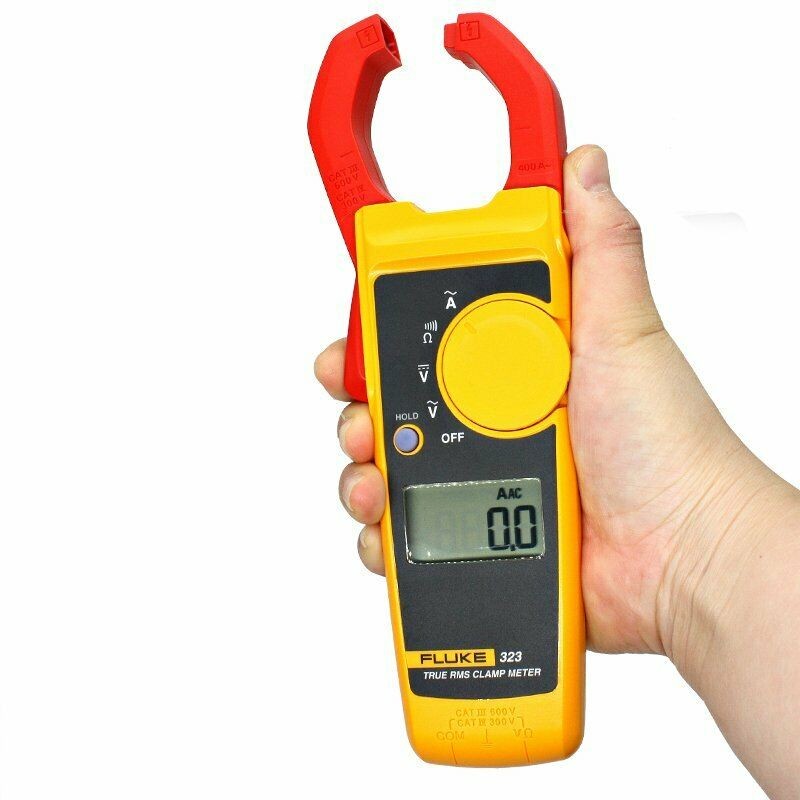 one NEW Fluke 323 Digital Clamp Meter Multimeter AC DC Voltage Rms Amp True
