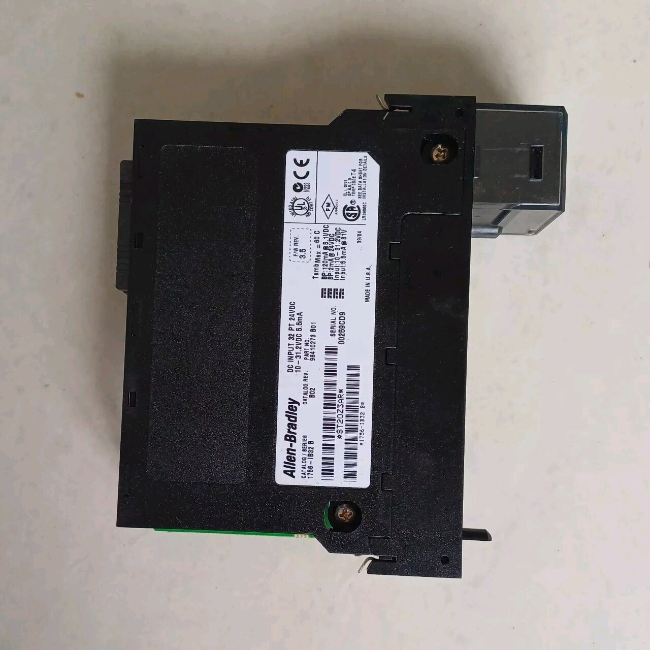 NEW ALLEN BRADLEY 1756 IB32 ControlLogix 32 Pt 12/24V Module AB 1756IB32 USA