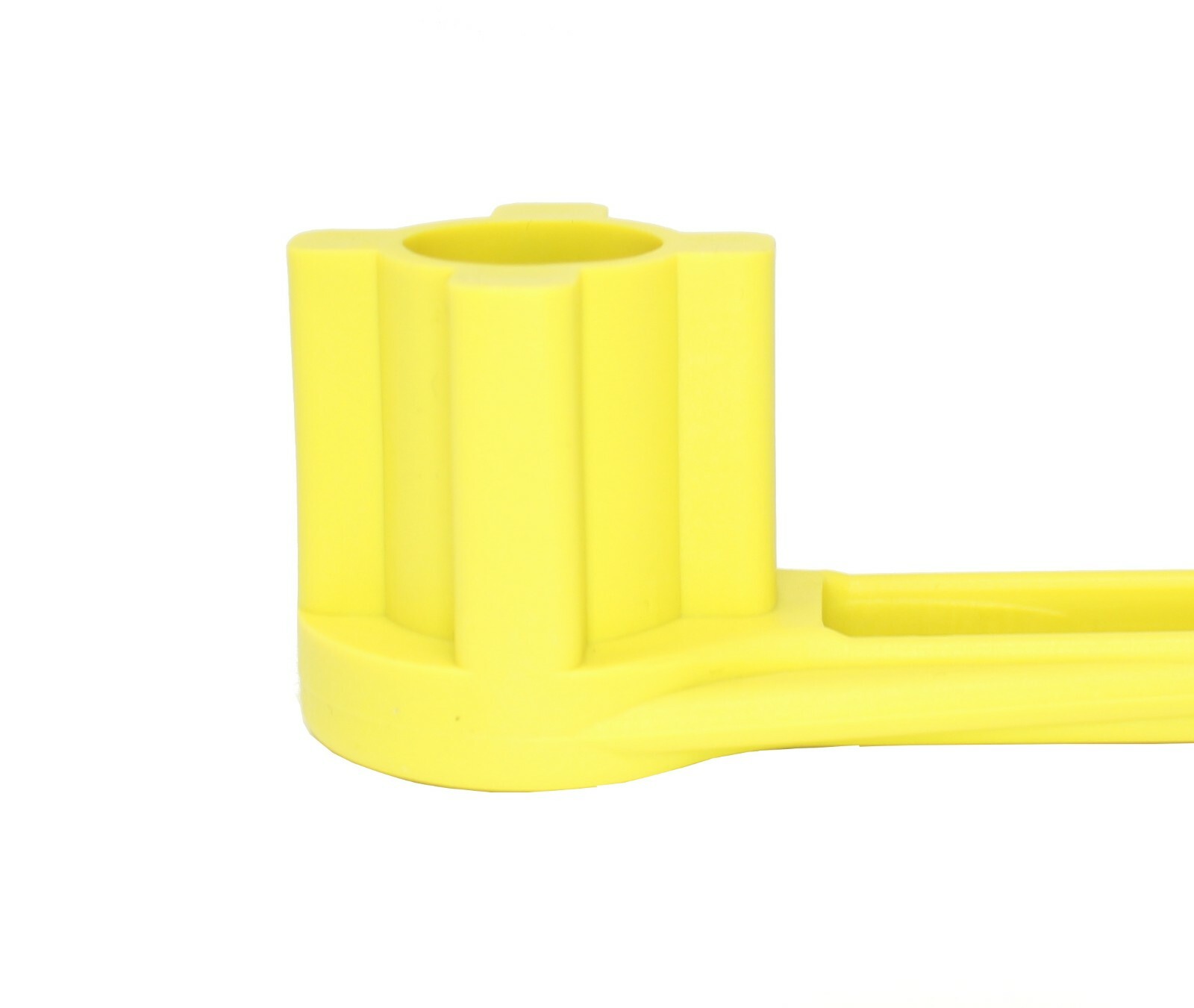 Yellow 4-IN-1 Bung Drum Wrench 55-30-15 Gallon Water Barrel Nut Cap Plug