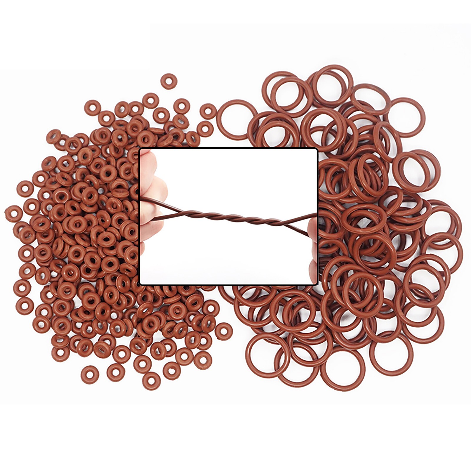 FKM Rubber O Ring 2.5mm Cross Section Brown Sealing Ring 1-195mm ID, 6-200mm OD