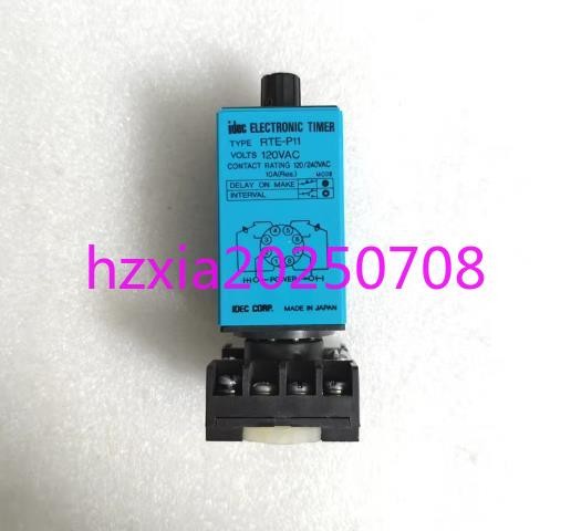 1pc used Idec RTE-P11 relay
