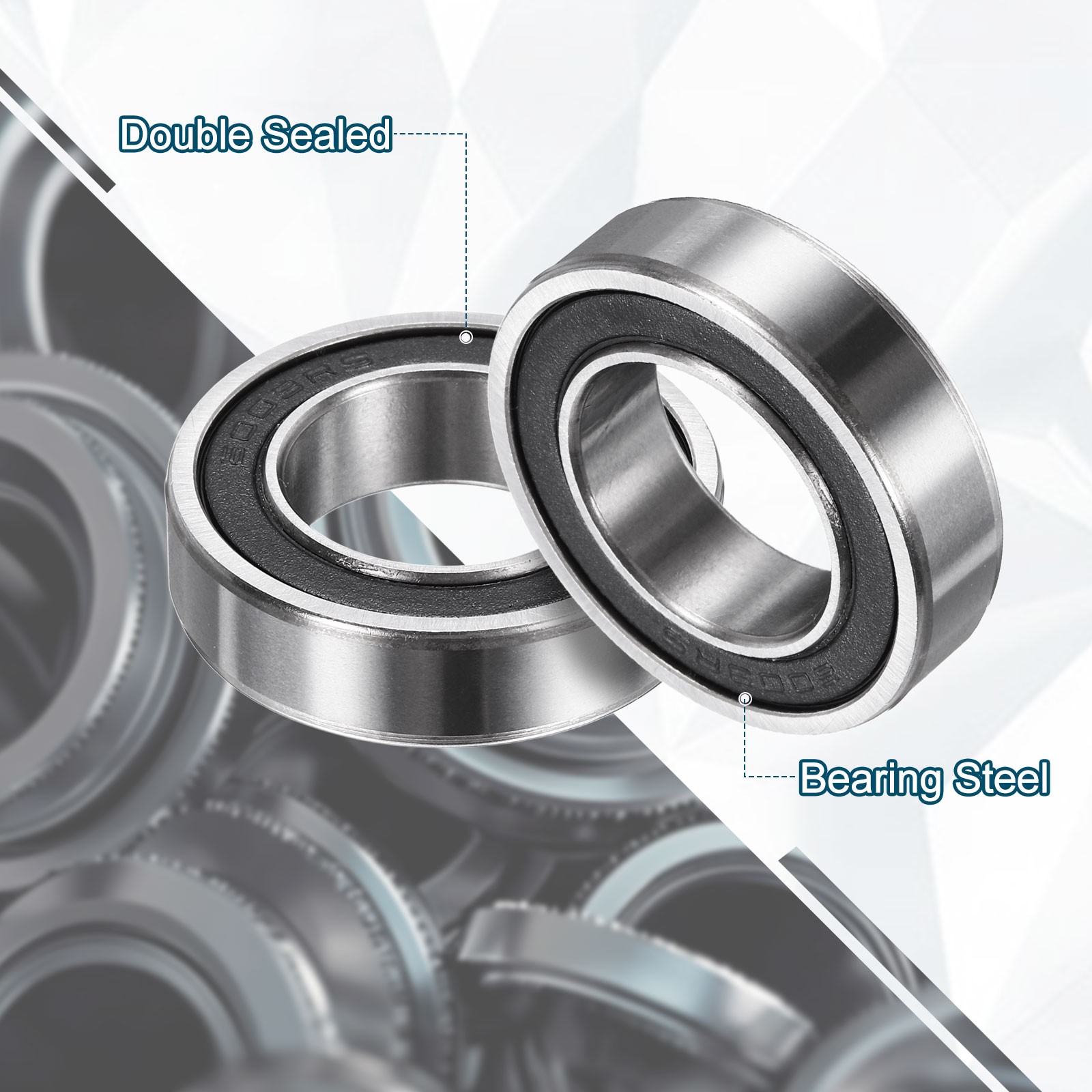 2Pcs 20359-2RS Non-Standard Ball Bearings 20mm ID x 35mm OD x 9mm Thickness