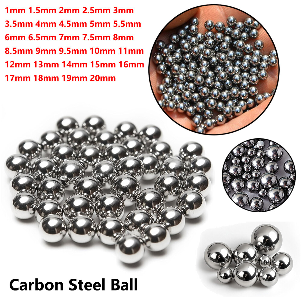 1mm – 20mm Carbon Steel Ball Bearings Precision Round Balls Bearing Smooth Small