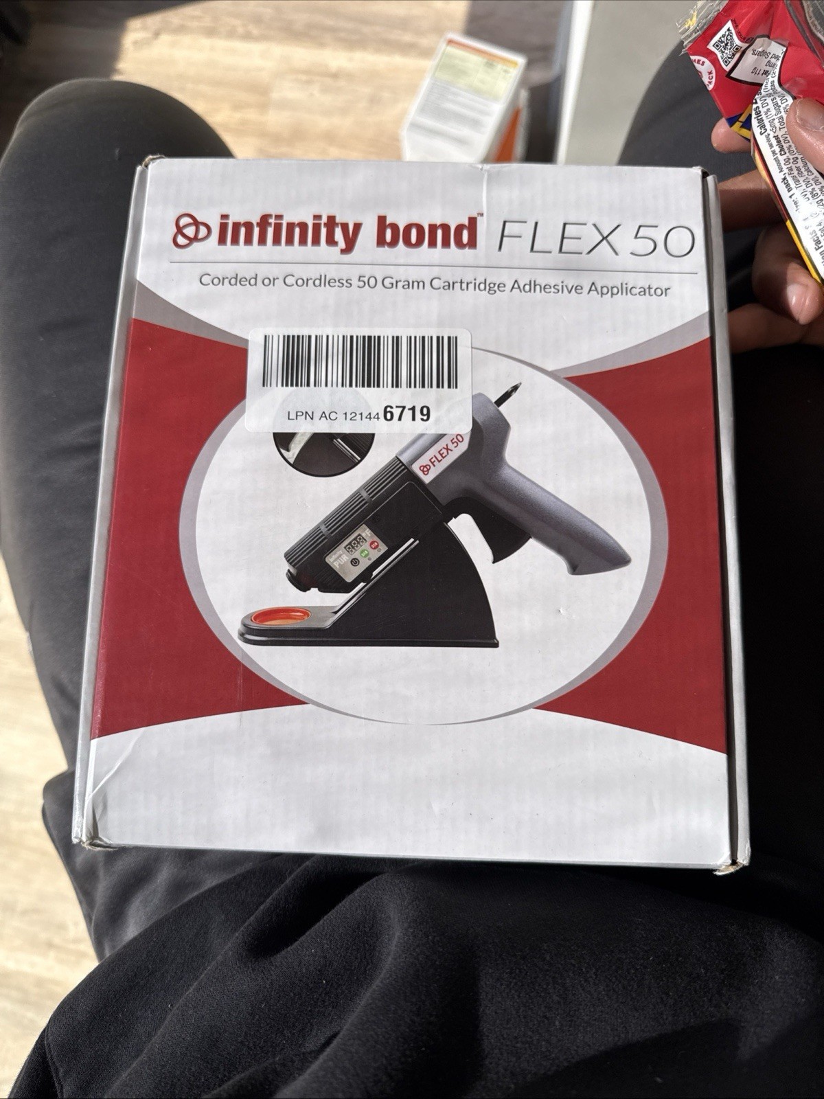 Infinity PUR 3000 Corded Cartridge Gun for 50g Cartridges Adhesive Applicator
