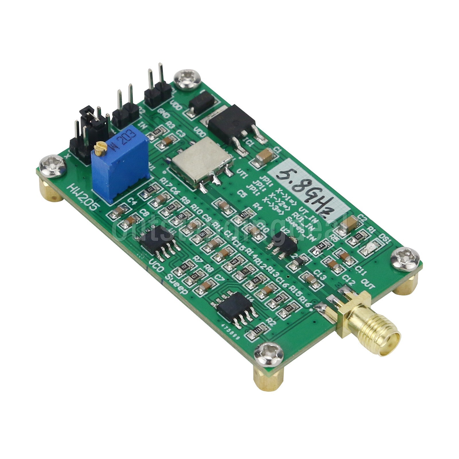HW205 5.8GHz VCO Sweep Signal Generator Module RF Signal Source Sweep Generator#