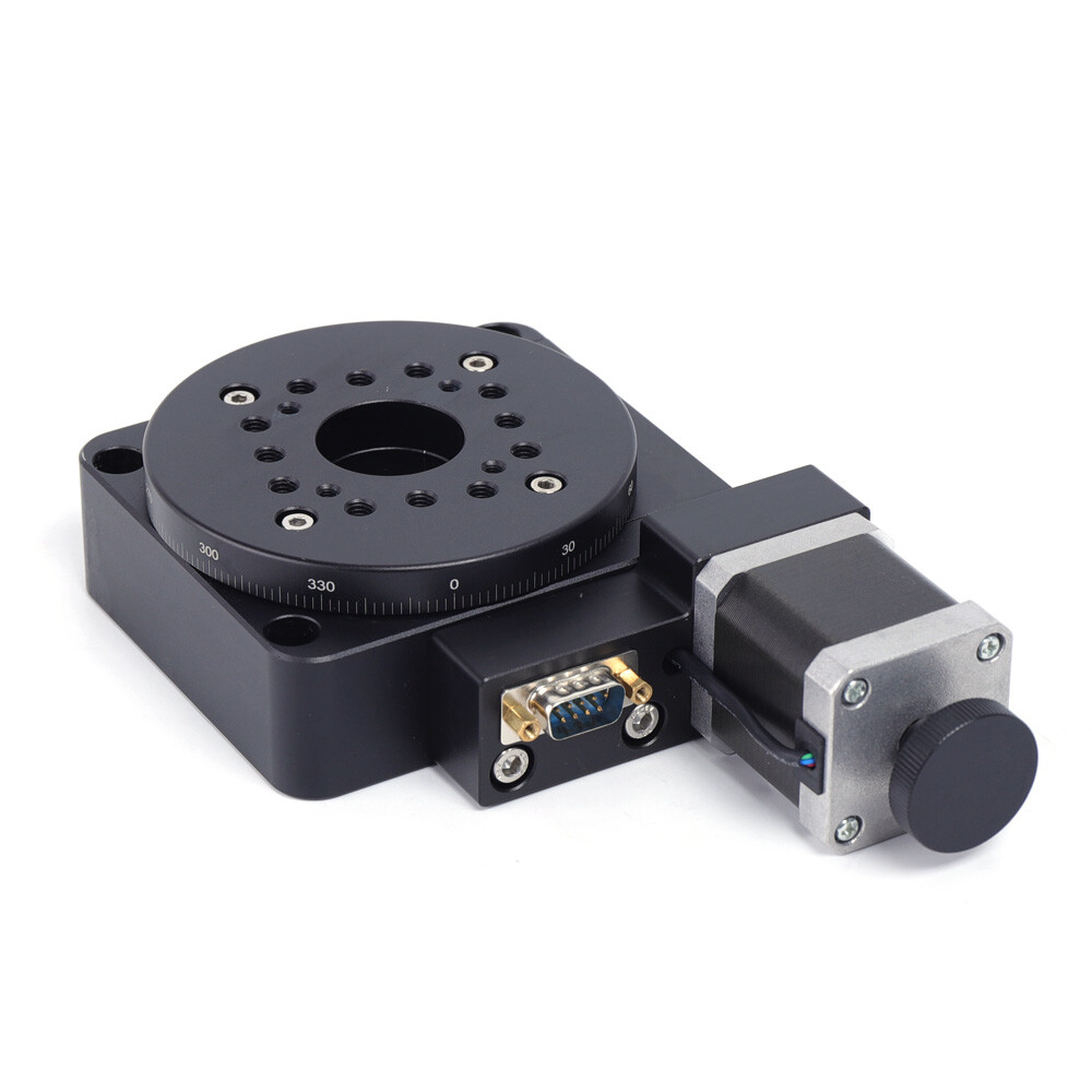 360° Motorized Rotary Stage Electric Rotating Plat Fitm Optical Motorized Stage