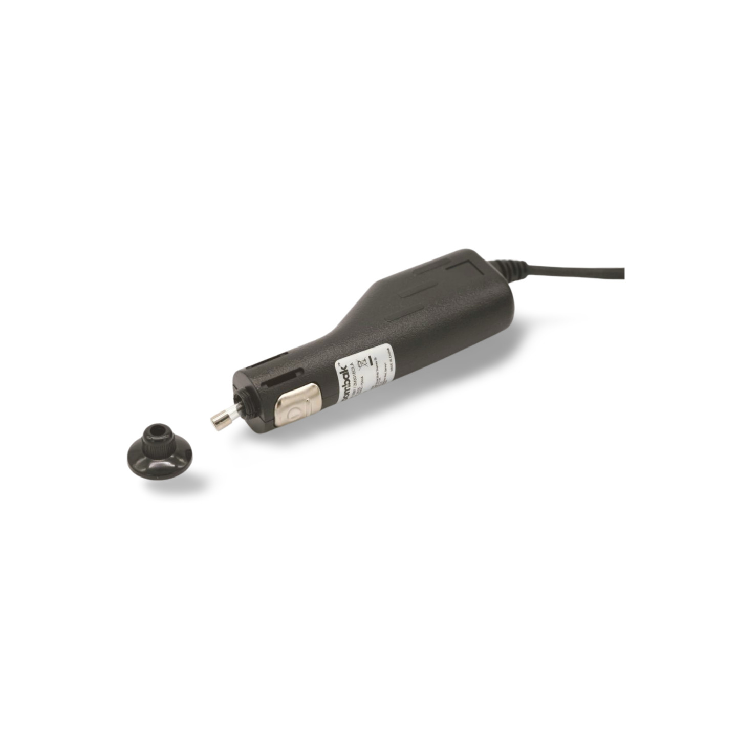 12 Volts DC to 5 Volts DC Auto Transformer 750 mA with USB MiniB – Black