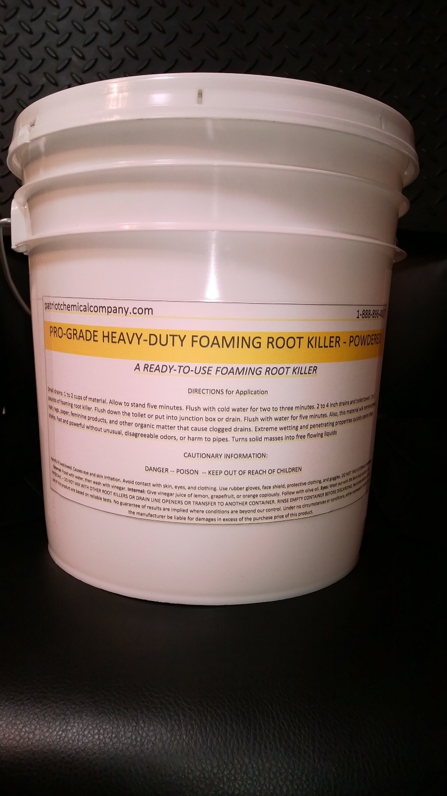 FOAMING ROOT B GONE 20 LBS EASY TO USE NO MIXING PATRIOT CHEMICAL SALES