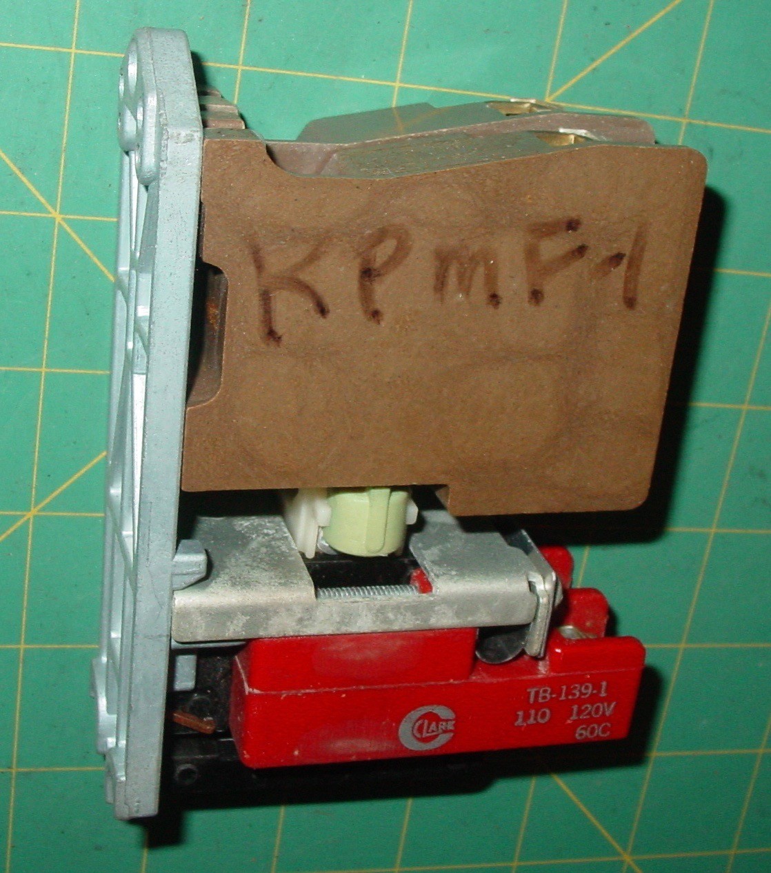 Clark Control 7305 TYPE PMS SLIM JIM RELAY TB-139-1 Untested Spare Parts Supply