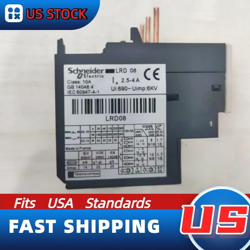Schneider LRD22 LRD16 LRD12 LRD21 LRD08 LRD14 LRD32 LRD10 LRD35 Overload Relay
