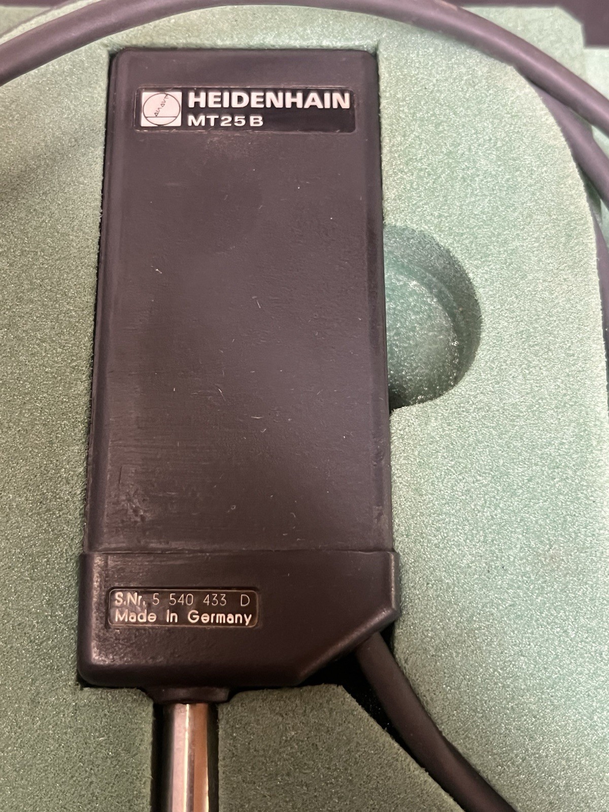 Heidenhain MT 25B Length Gauge 25mm Probe Pristine Unused NOS
