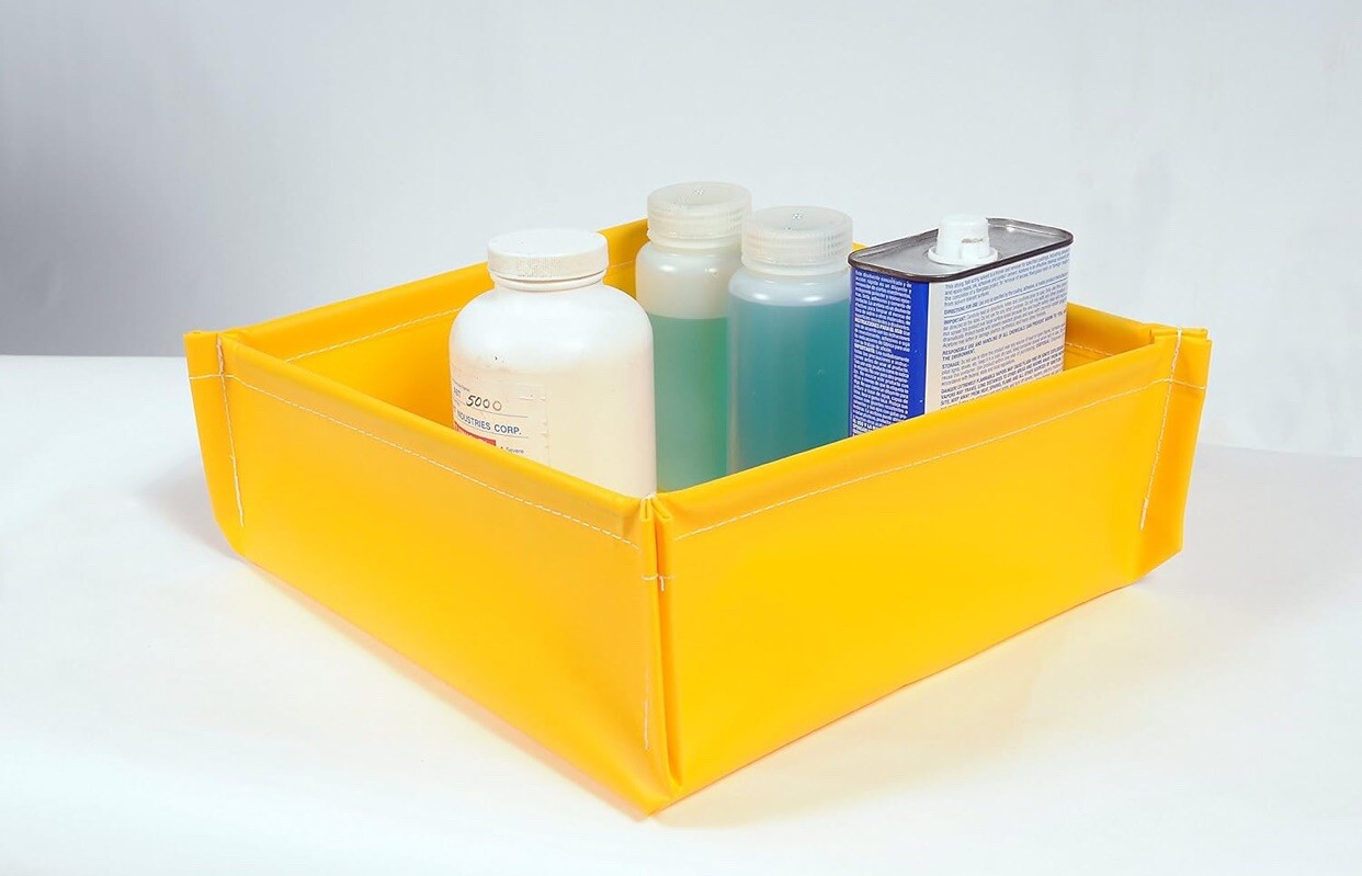 ULTRATECH 1335 Spill Tray,4-3/4 In. H,12 In. L,12 In. W 10D418