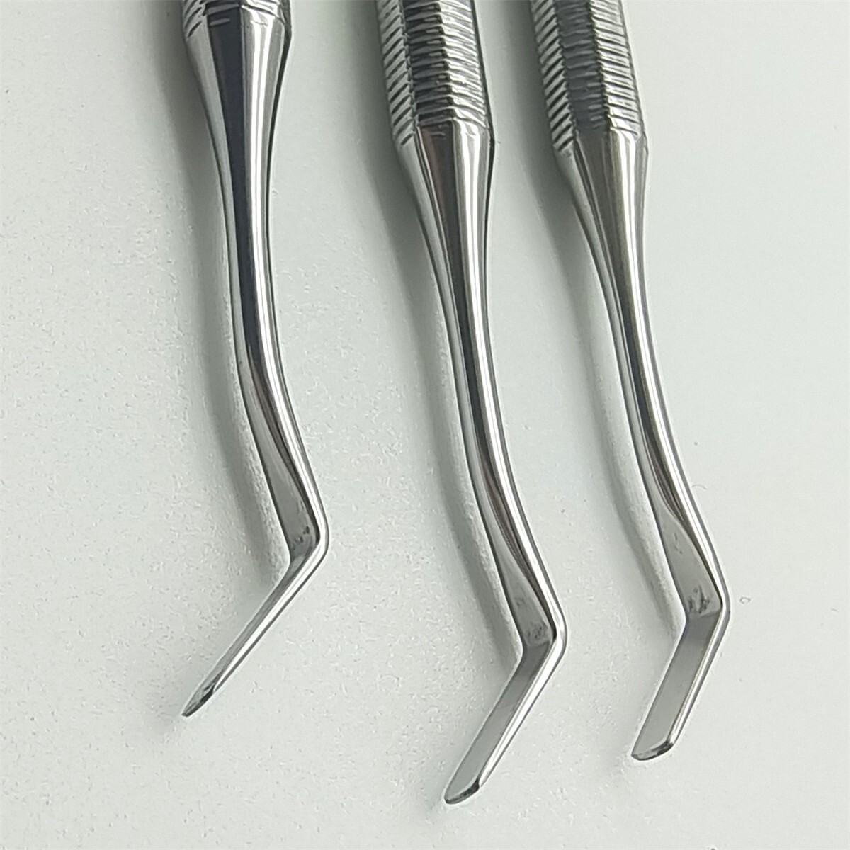 6 Dental Filling Instrument Flat Plastic Filling Spatula Double Ended