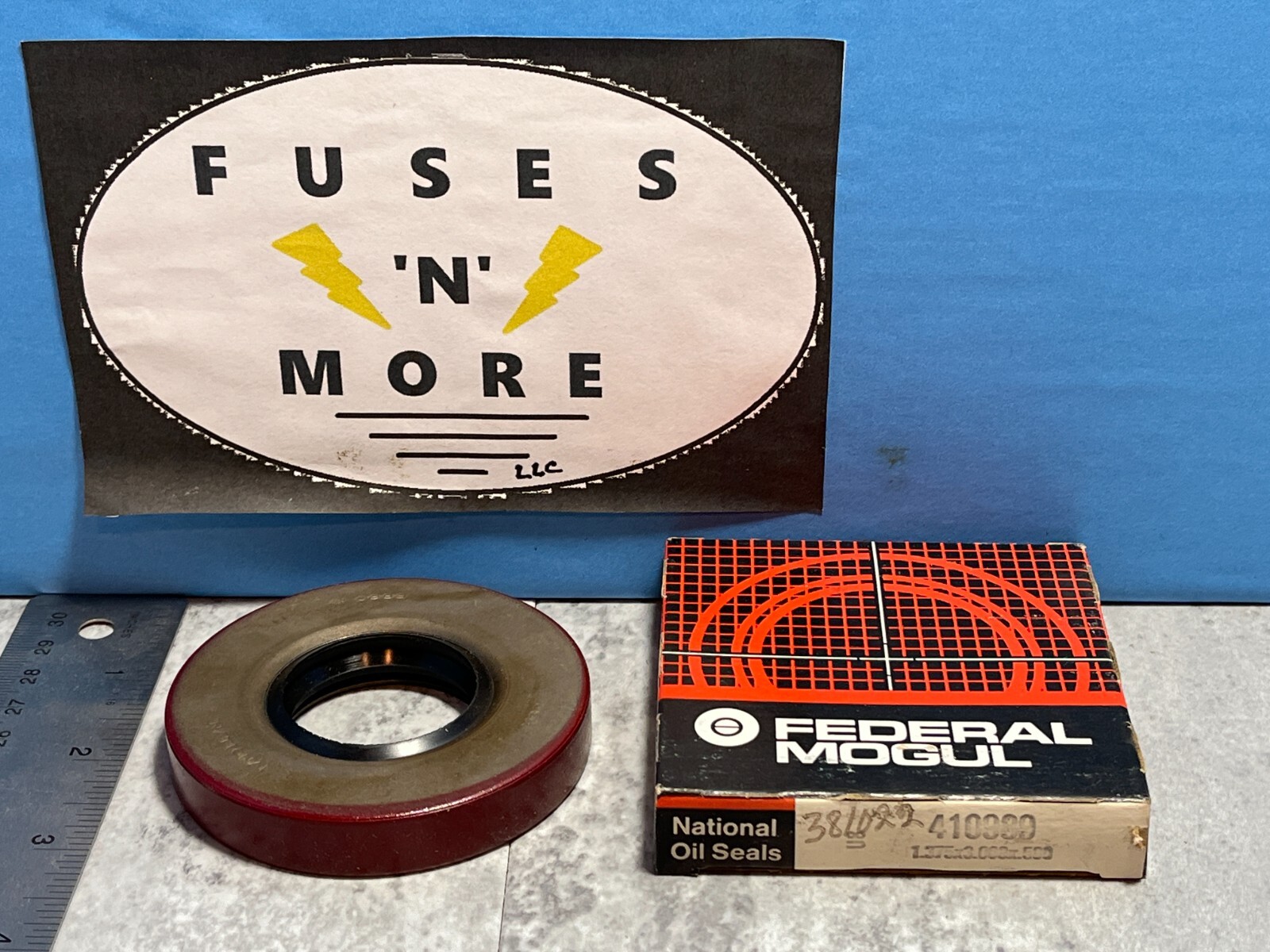 FEDERAL MOGUL/NATIONAL 410989- OIL SEAL, 1.375 X 3.000 X 0.500