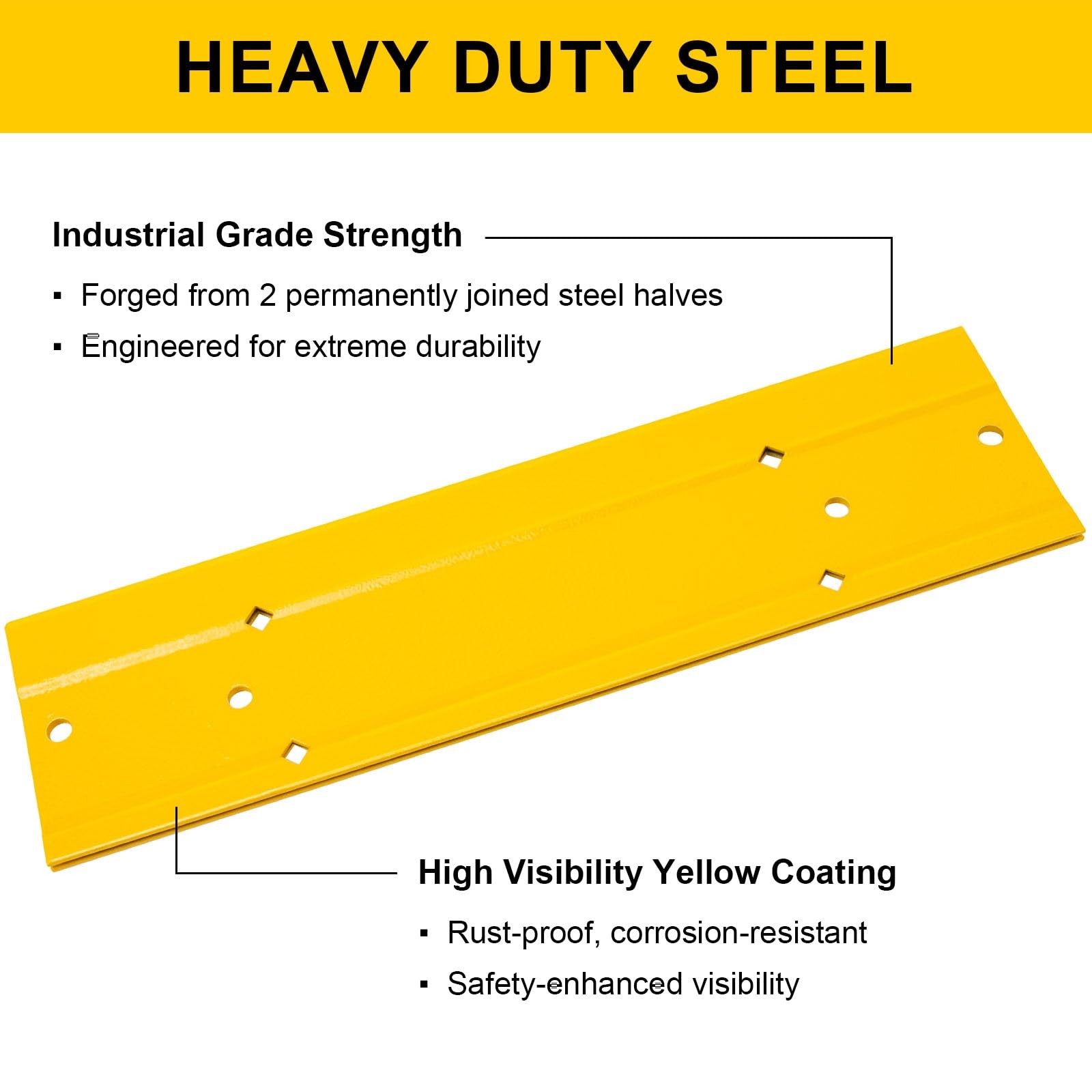 12 Inch Sheet Metal Bending Tool, Duct Bender Hand Folding 12 Inch, Yellow