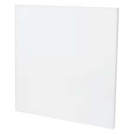 Zoro Select Bulk-Ps-Pp-19 White Polypropylene Sheet Stock 24″ L X 24″ W X,