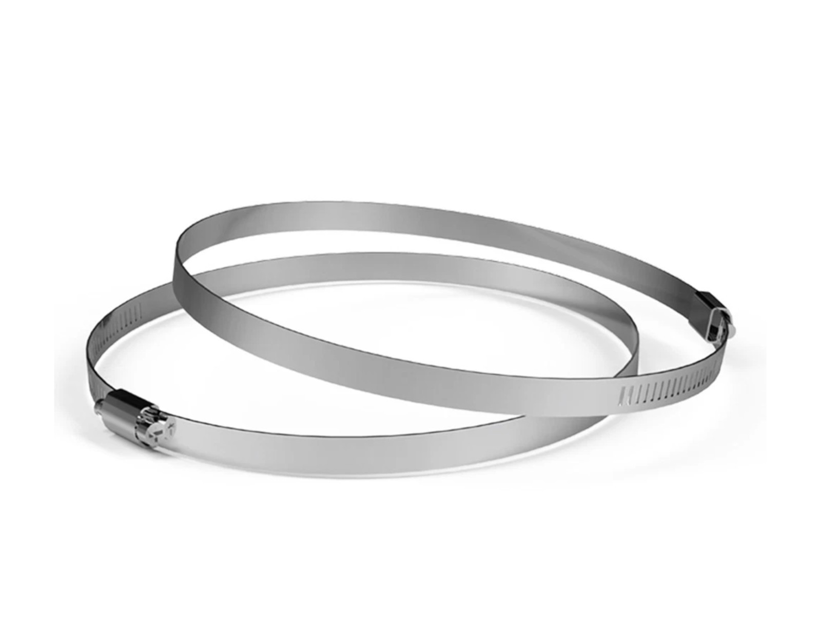 Stainless Steel Clamps, 8-Inch (Pack of 8 ) for Ducting, Exhaust, Ventilation