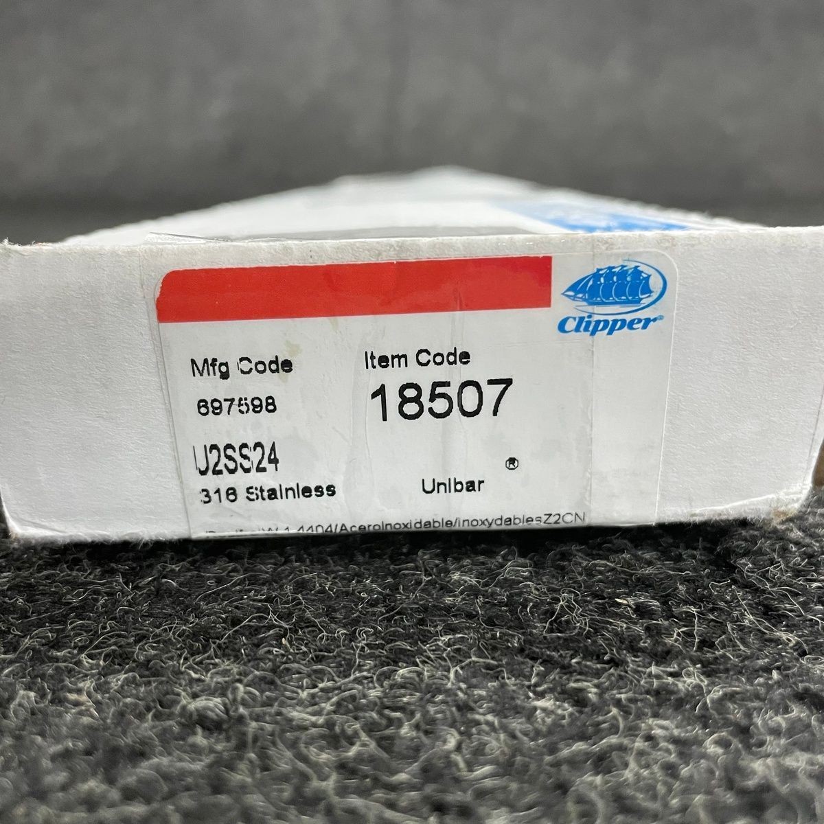 CLIPPER Unibar Wire Hook, 5/32″ to 3/16″ Belt Thickness Range 18507 Lot of 10 *
