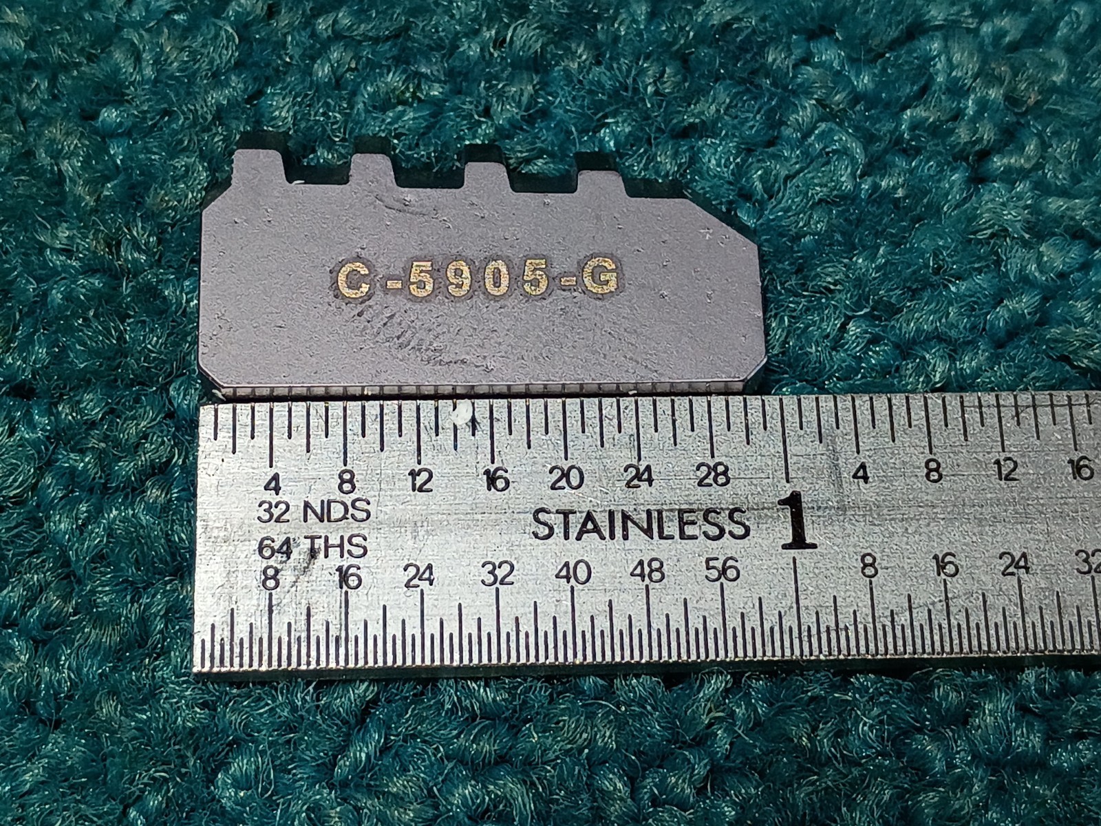 (5) SECO Carbide Indexable Threading Chipbreaker & Grooving Inserts C-5905-G