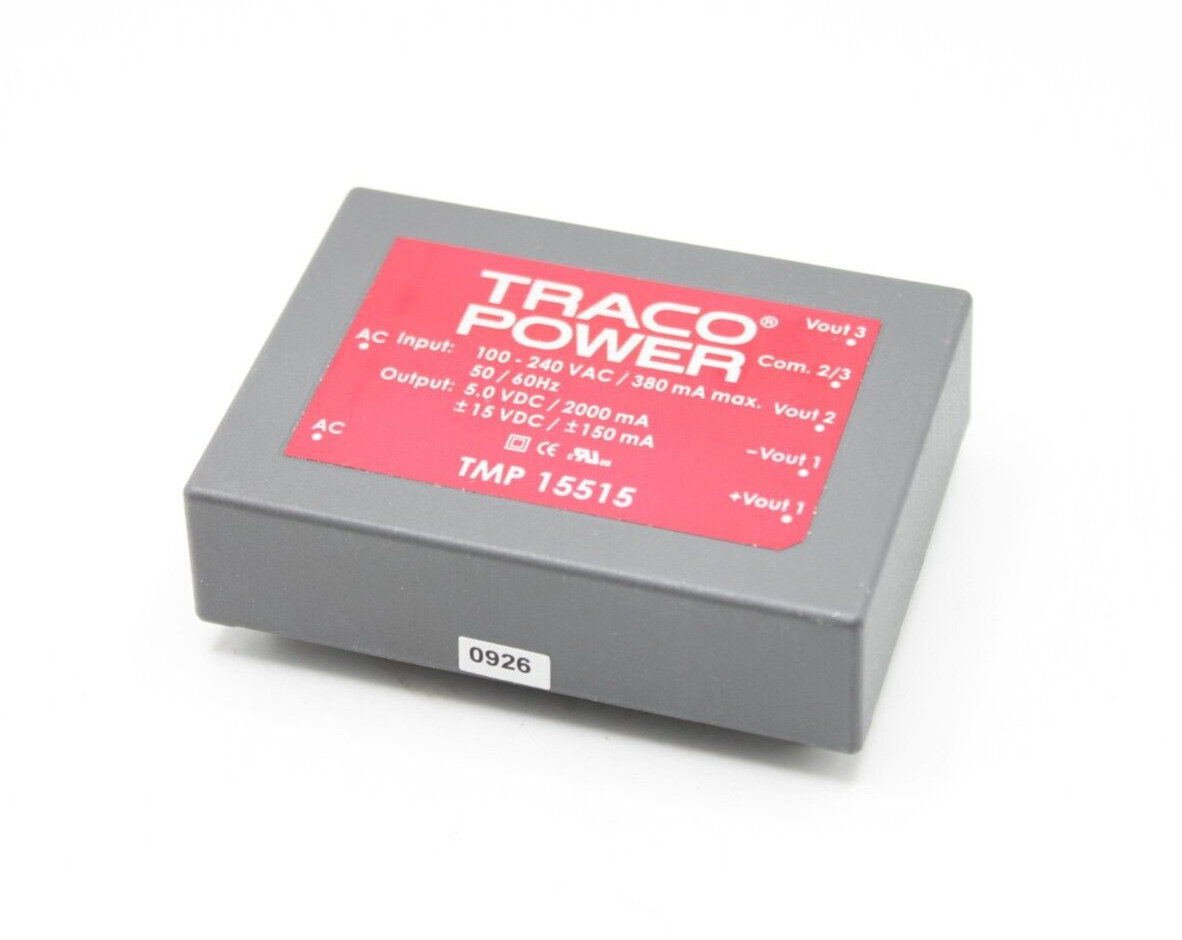TMP15515 Traco Power Isolated AC-DC Converter 5.0V 100 – 240V Module AC/DC