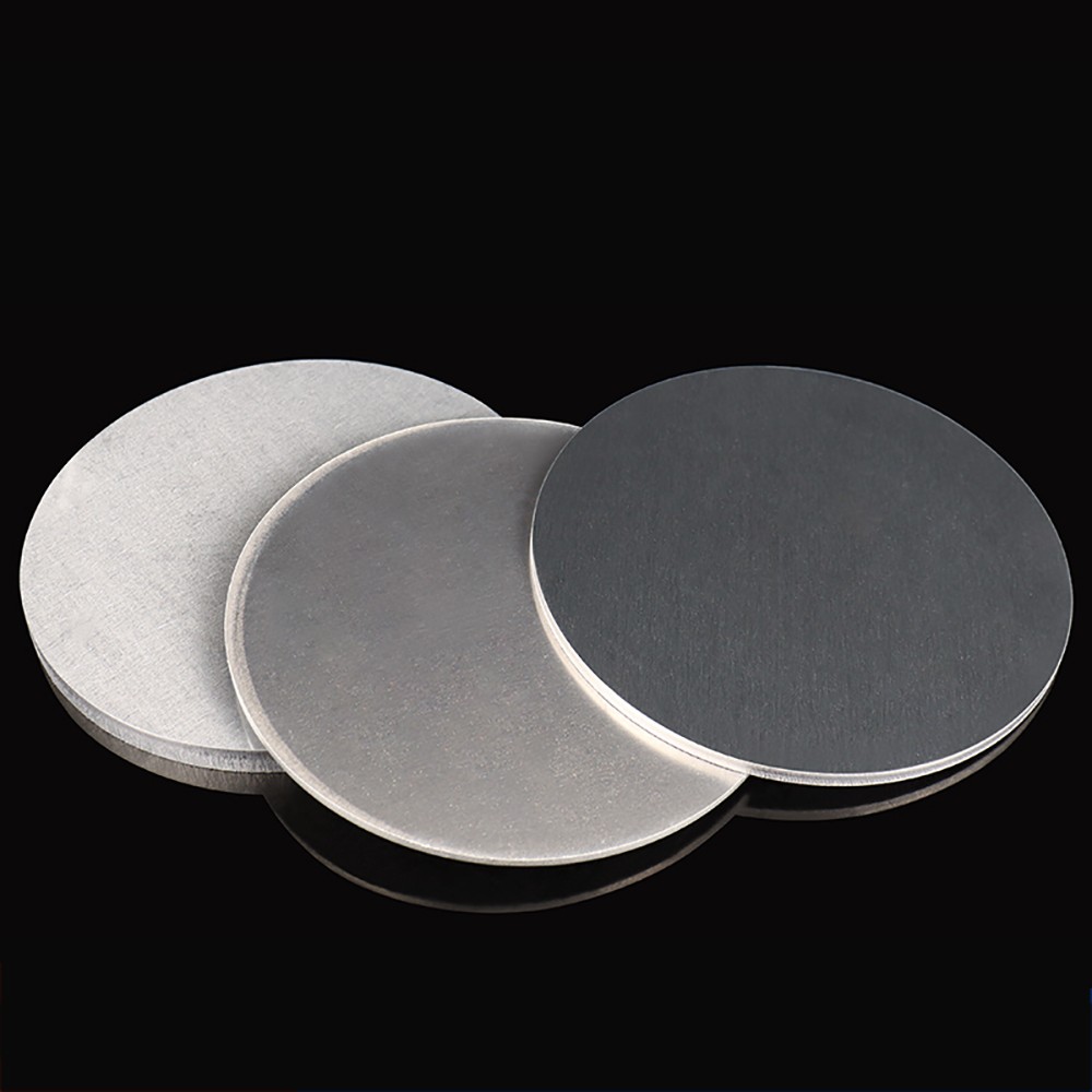1060/5052 Aluminum Disc Metal Solid Round Discs 50-300mm Thickness 0.5mm-6mm