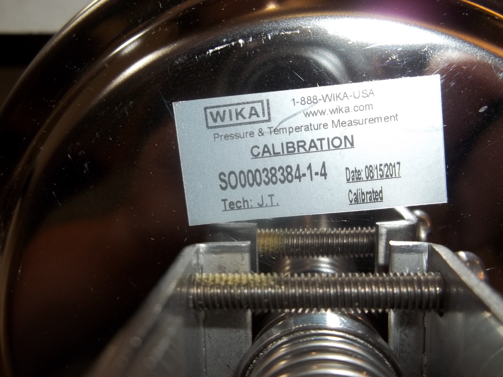 WIKA TI.52 0/250 F/C 6″ STEM 1/2″ NPT BIMETAL THERMOMETER (123)
