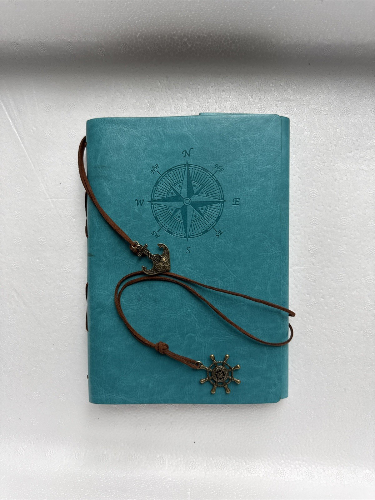 Leather Writing Journal Notebook, MALEDEN Classic Spiral Bound Notebook