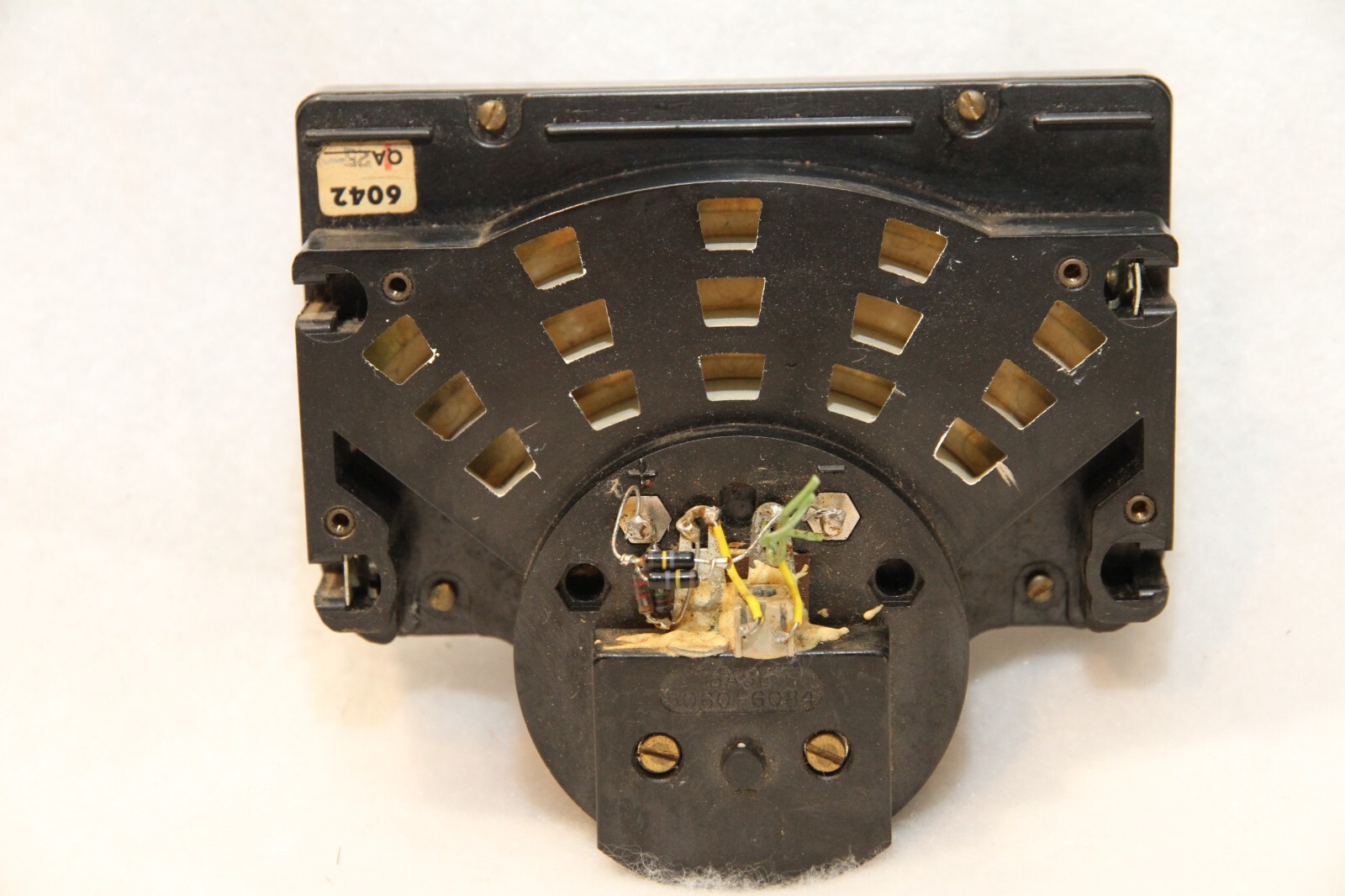 Vintage no name R.M.S. Volts Decibles Panel Meter 5060-6084