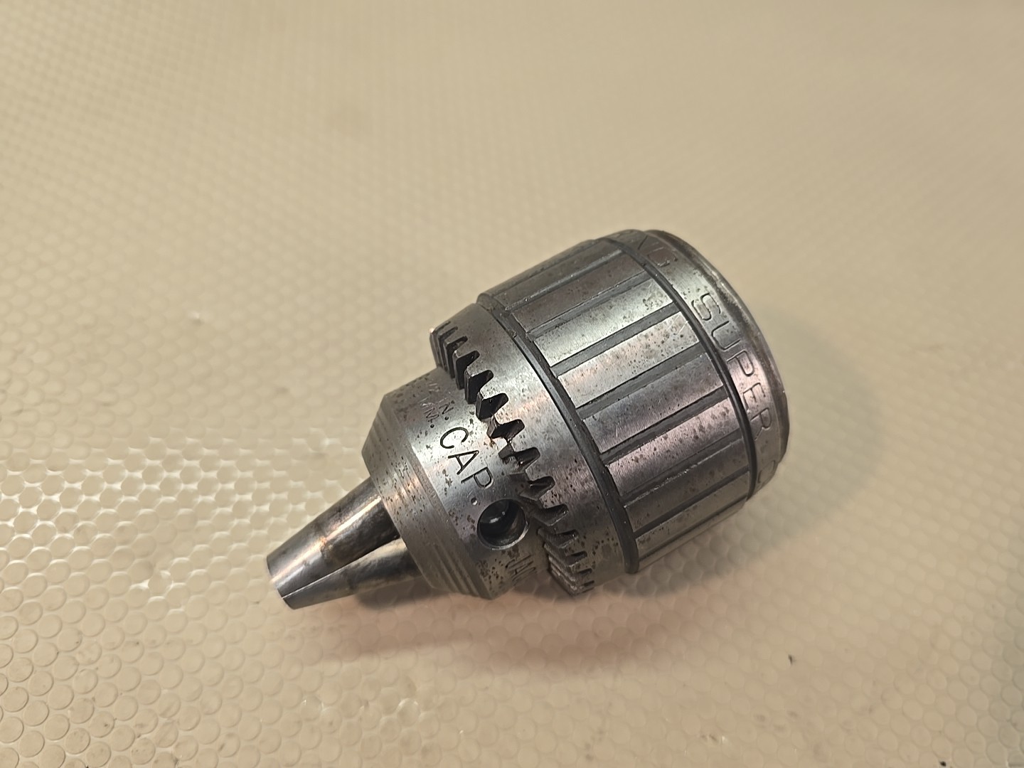 JACOBS 14N BALL BEARING SUPER DRILL CHUCK 0-1/2″, 0-13mm CAP JACOBS TAPER #3 JT3